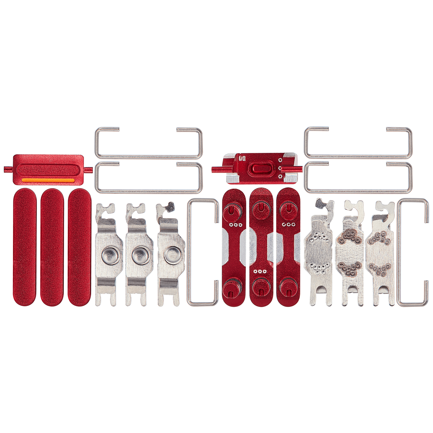 Hard Buttons (Power / Volume / Switch) For iPhone SE (2020) (Red)