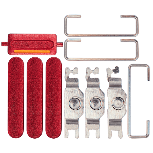 Hard Buttons (Power / Volume / Switch) For iPhone SE (2020) (Red)
