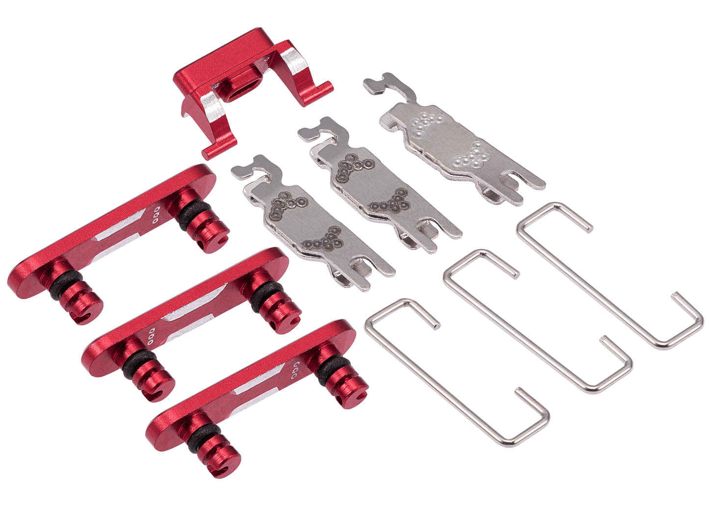 Hard Buttons (Power / Volume / Switch) For iPhone SE (2020) (Red)