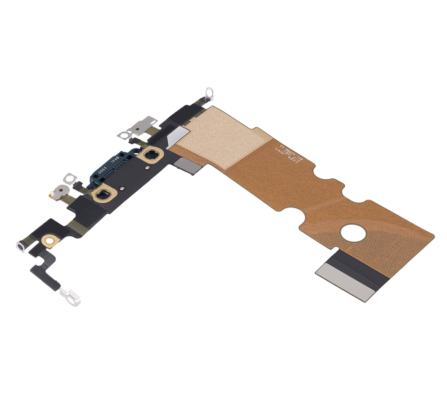 Charging Port Flex Cable For iPhone SE (2022) (Premium) (Midnight)