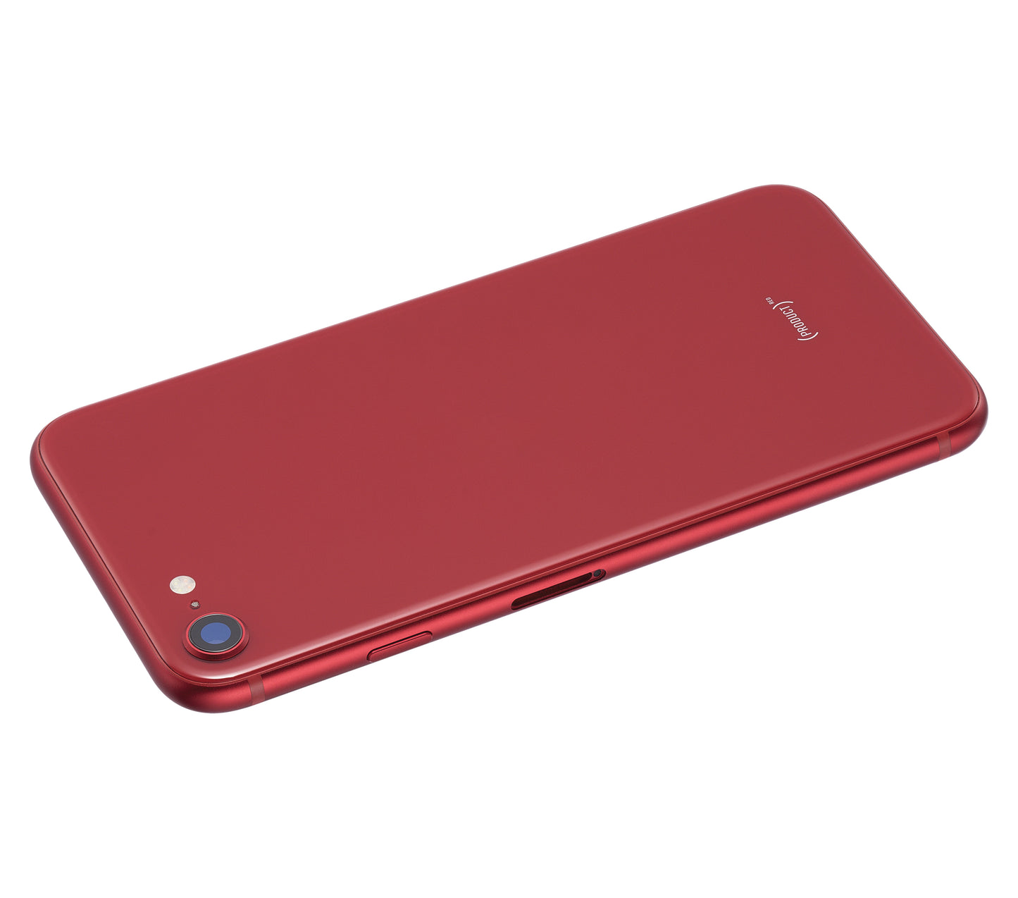 Back Housing W/ Small Components Pre-Installed For iPhone SE (2022) (Used OEM Pull: Grade B) (Red)
