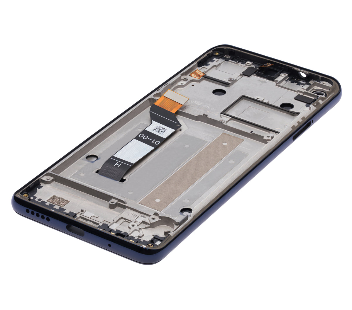 LCD Assembly With Frame For Motorola One Action (XT2013-1 / XT2013-2 / XT2013-4 / 2019) (Refurbished) (Denim Blue) - Motorola replacement part - product image 2 - SKU 107085002901