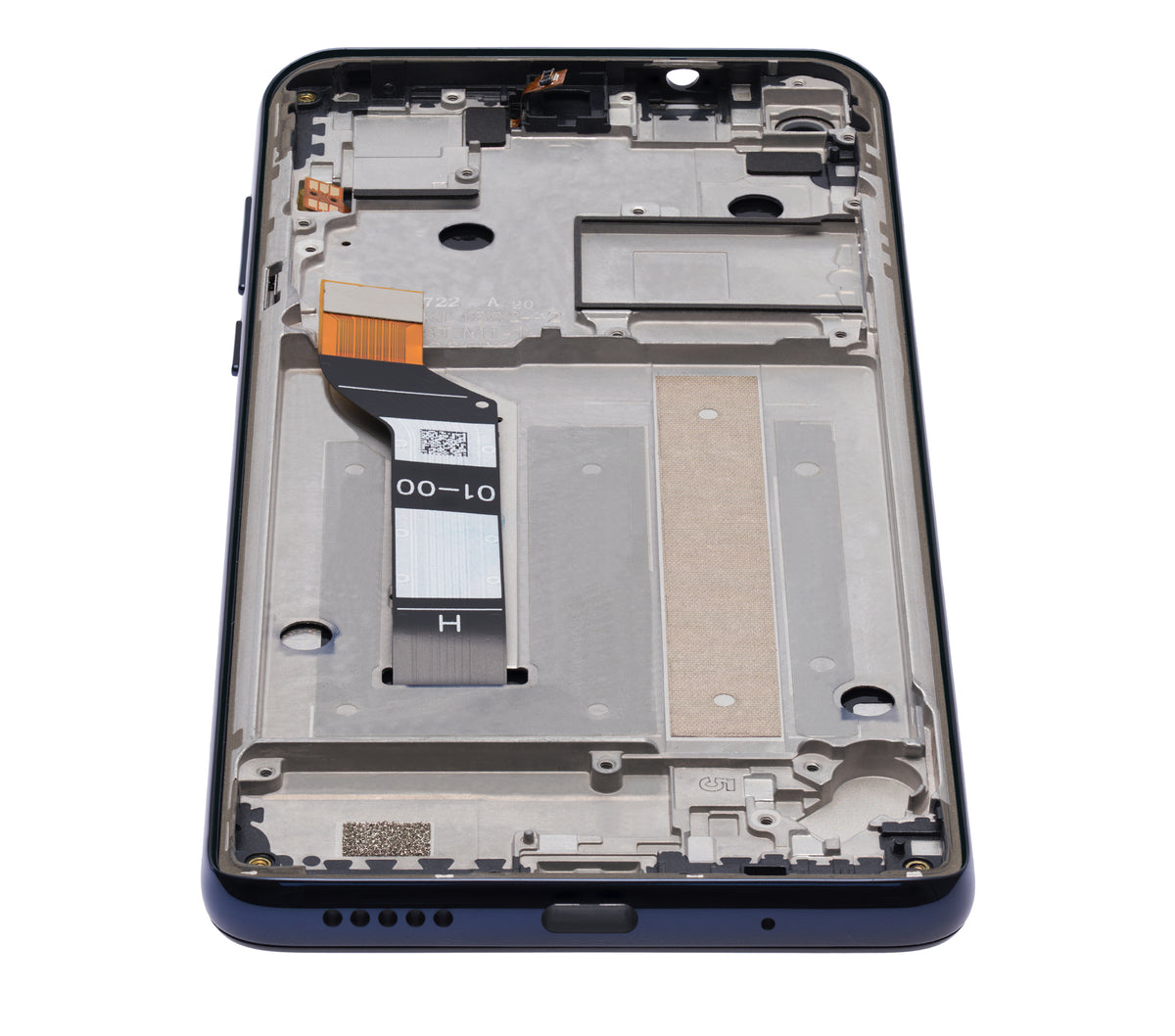 LCD Assembly With Frame For Motorola One Action (XT2013-1 / XT2013-2 / XT2013-4 / 2019) (Refurbished) (Denim Blue) - Motorola replacement part - product image 3 - SKU 107085002901
