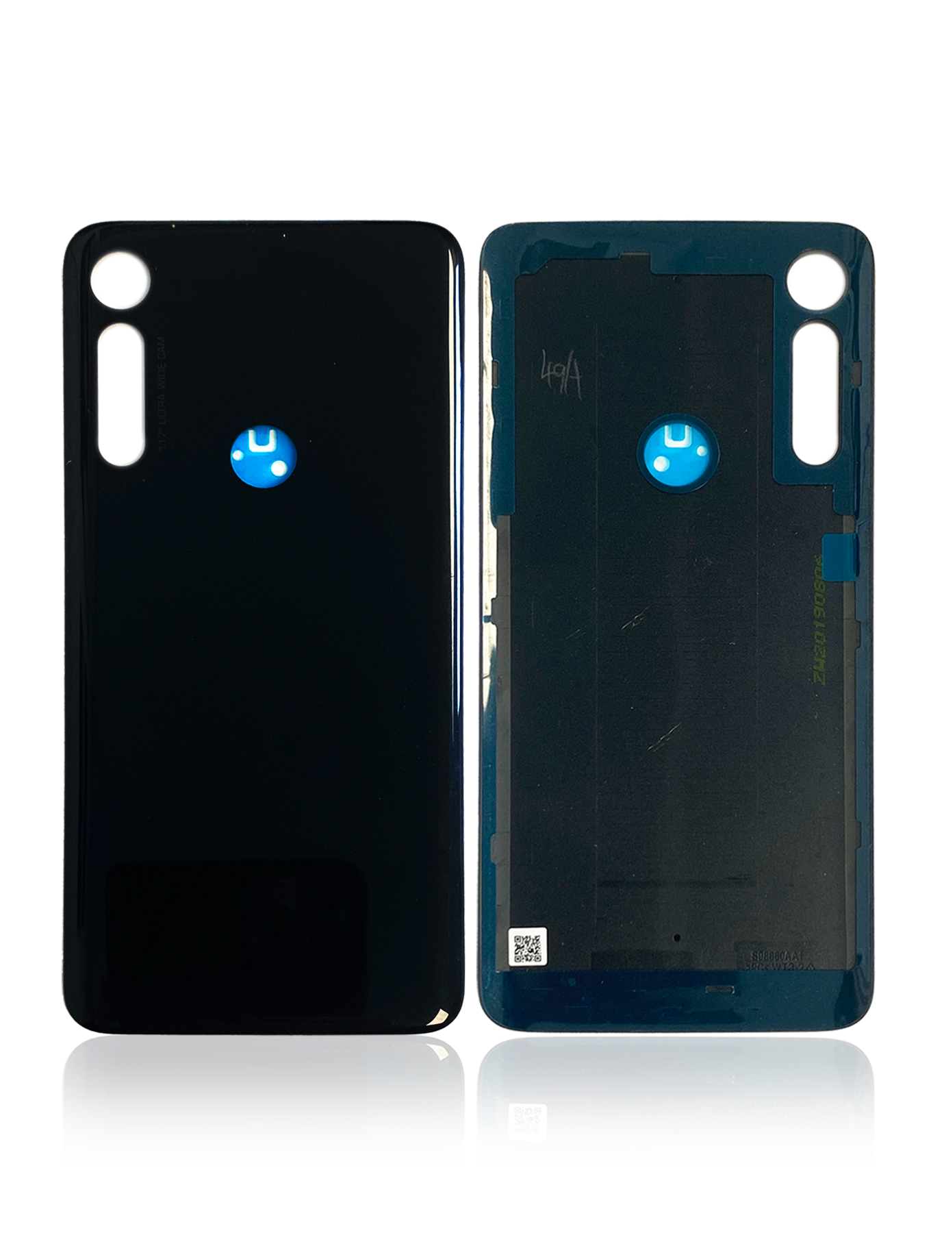 Back cover Glass For Motorola Moto G8 Play (XT2015 / 2019) (Black Onyx) | compatible mobile phone replacement part | SKU 107085003430 | product image 5