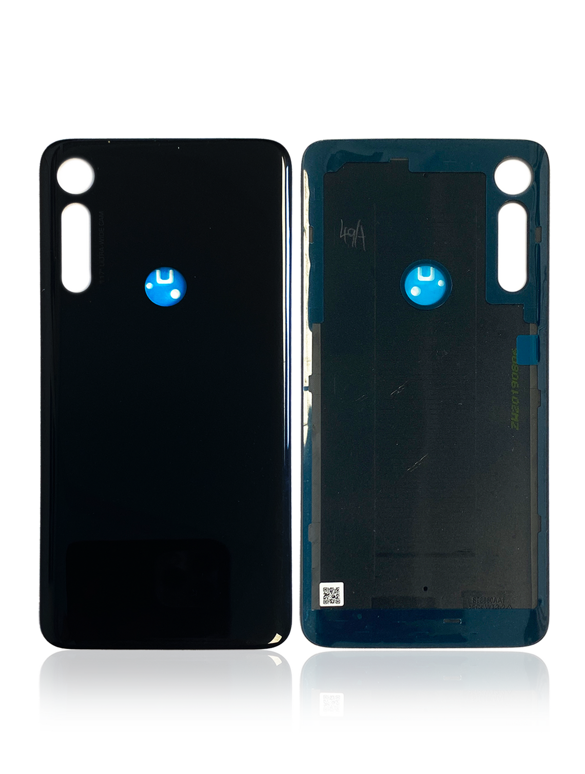 Back cover Glass For Motorola Moto G8 Play (XT2015 / 2019) (Black Onyx) | compatible mobile phone replacement part | SKU 107085003430 | product image 5