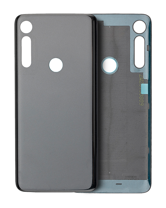 Back cover Glass For Motorola Moto G8 Play (XT2015 / 2019) (Black Onyx) | compatible mobile phone replacement part | SKU 107085003430 | product image 1