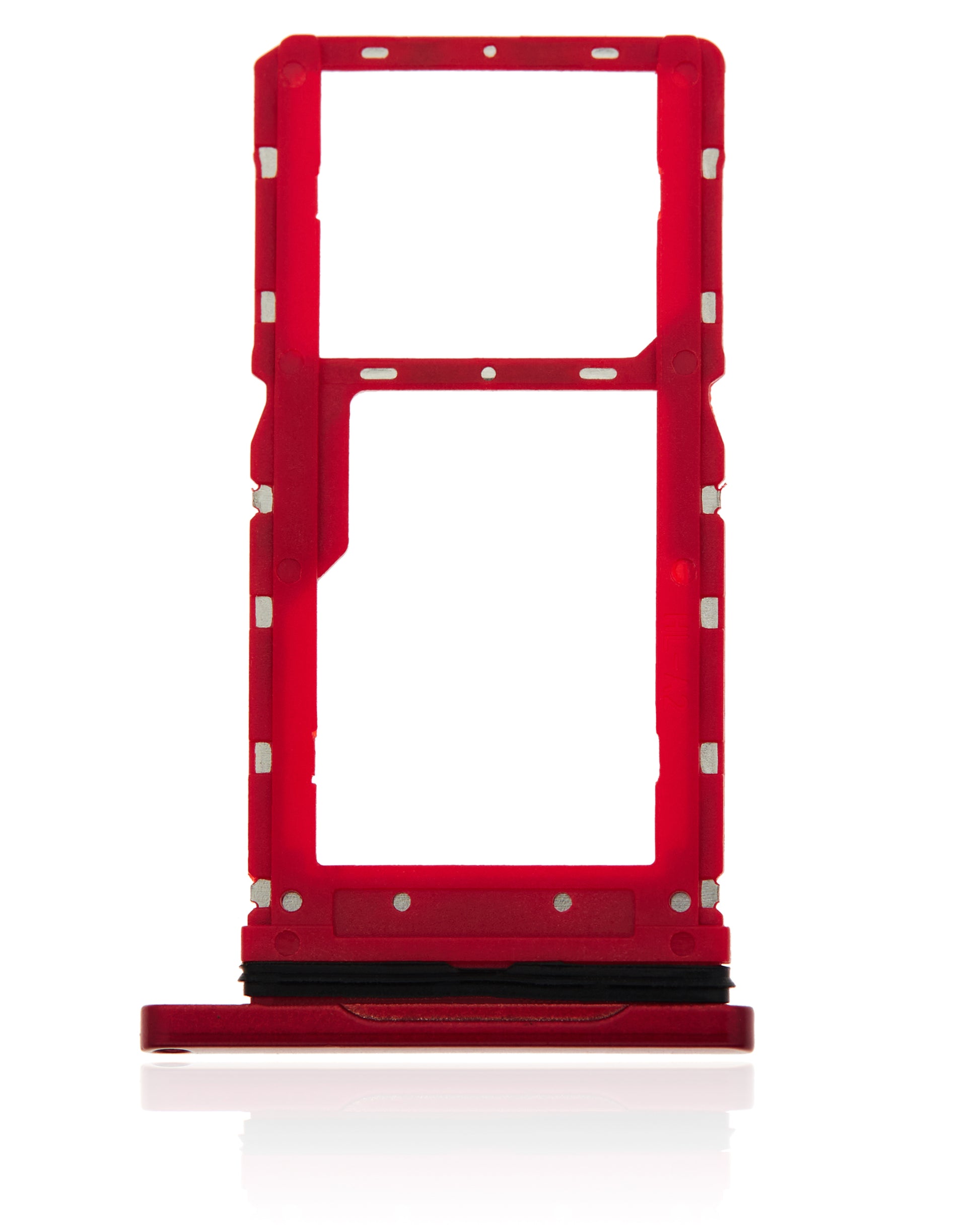 Dual Sim Card Tray For Motorola Moto G8 Play (XT2015 / 2019) (Magenta red) | compatible mobile phone replacement part | SKU 107085003435 | product image 3