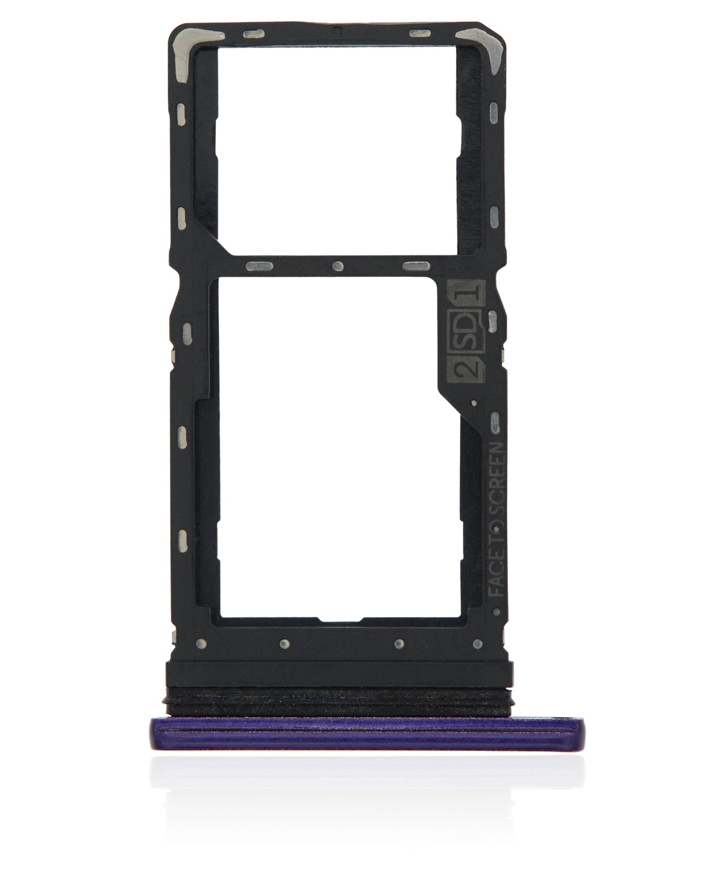 Dual Sim Card Tray For Motorola Moto G8 Play (XT2015 / 2019) (Purple) | compatible mobile phone replacement part | SKU 107085003436 | product image 2