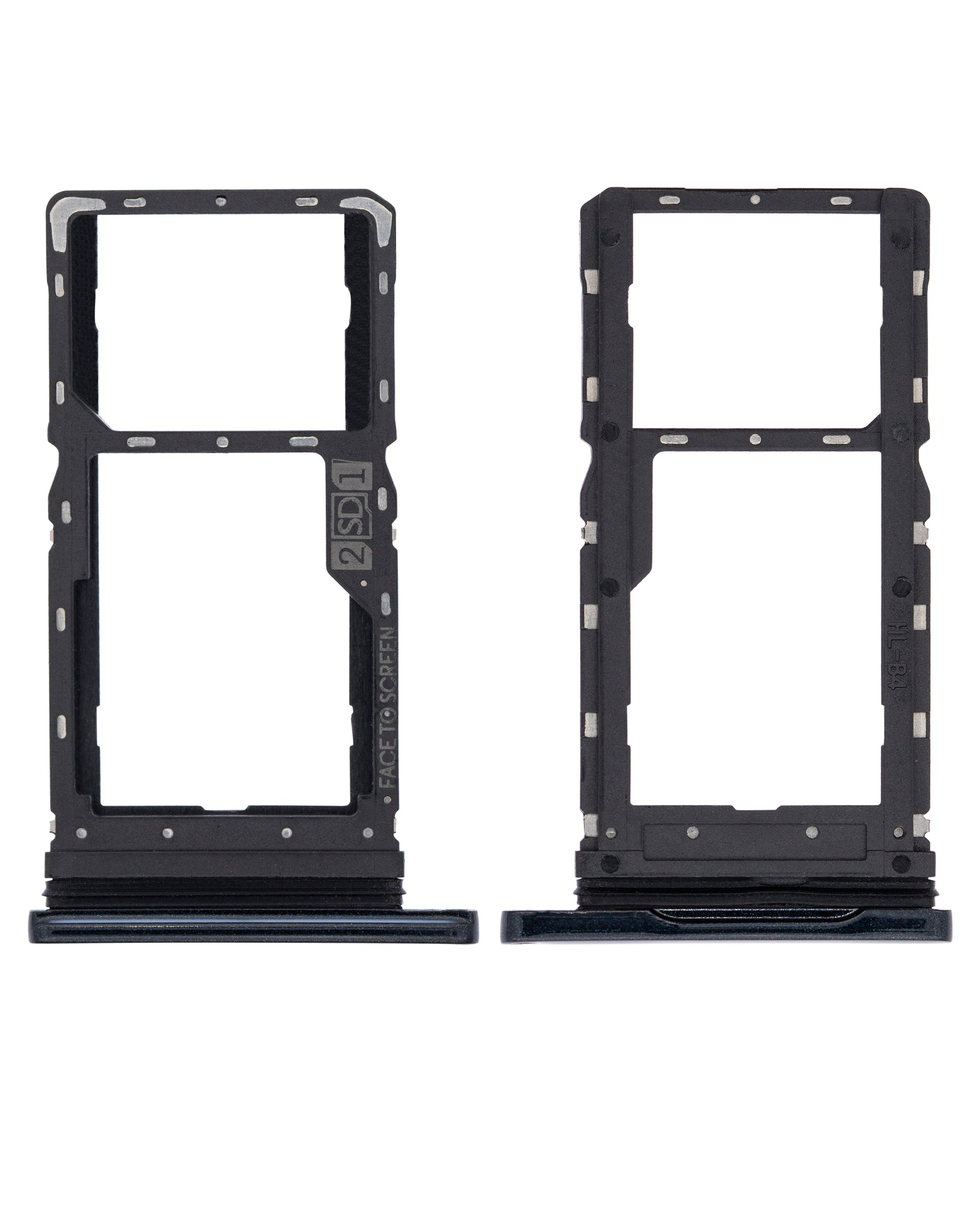 Dual Sim Card Tray For Motorola Moto G8 Play (XT2015 / 2019) (Blue) | compatible mobile phone replacement part | SKU 107085003437 | product image 2