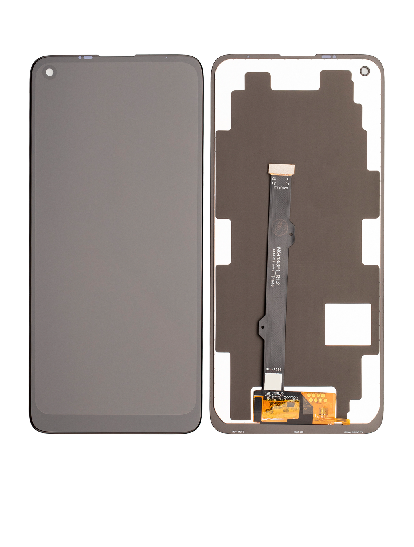 LCD Assembly Without Frame For Motorola Moto G8 (XT2045-1 / 2020) (Aftermarket Plus: Incell) (Black) | compatible mobile phone replacement part | SKU 107085003901 | product image 8