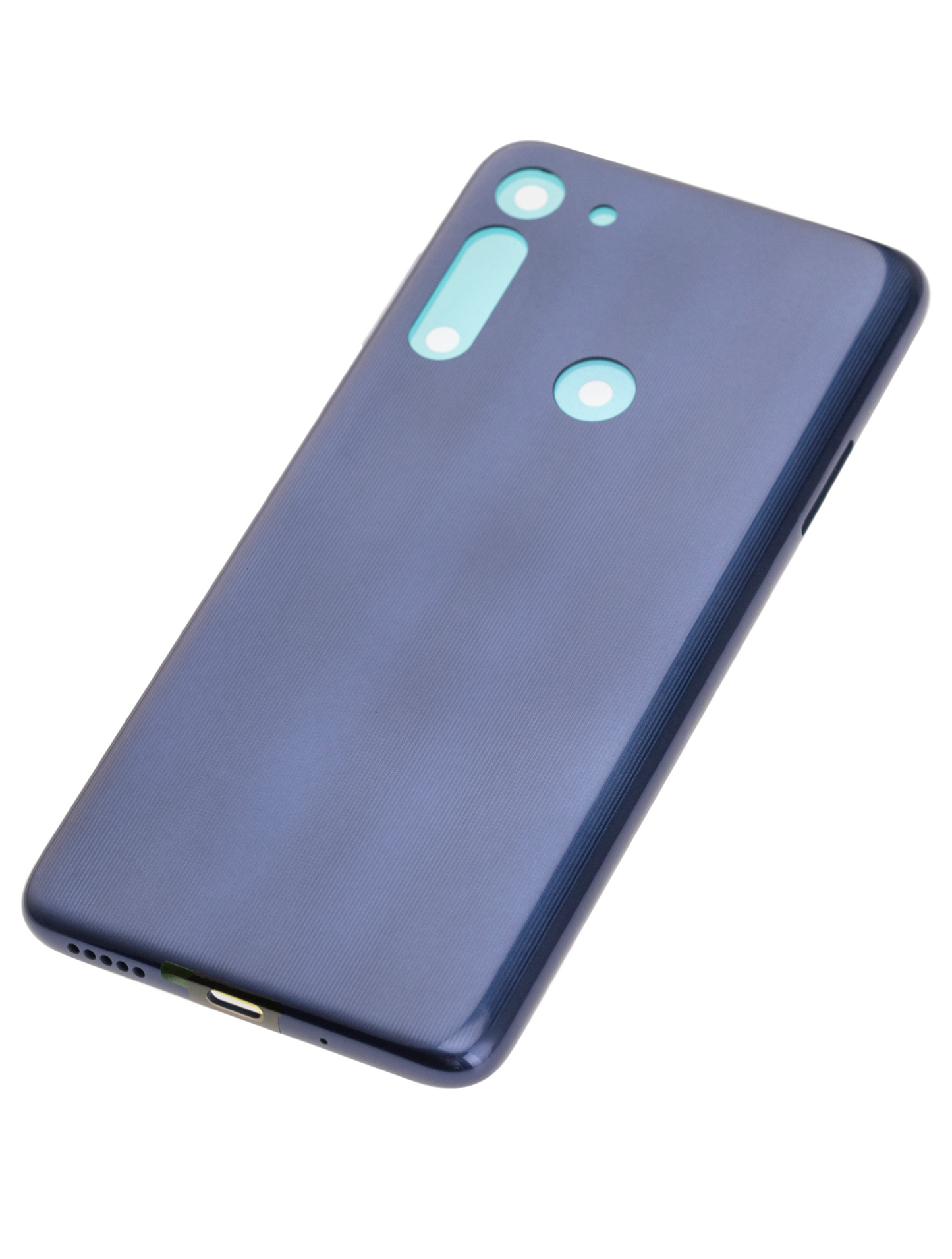 Back cover Glass For Motorola Moto G8 (XT2045-1 / 2020) / G Fast (XT2045-3 / 2020) (Neon Blue) | compatible mobile phone replacement part | SKU 107085003915 | product image 2