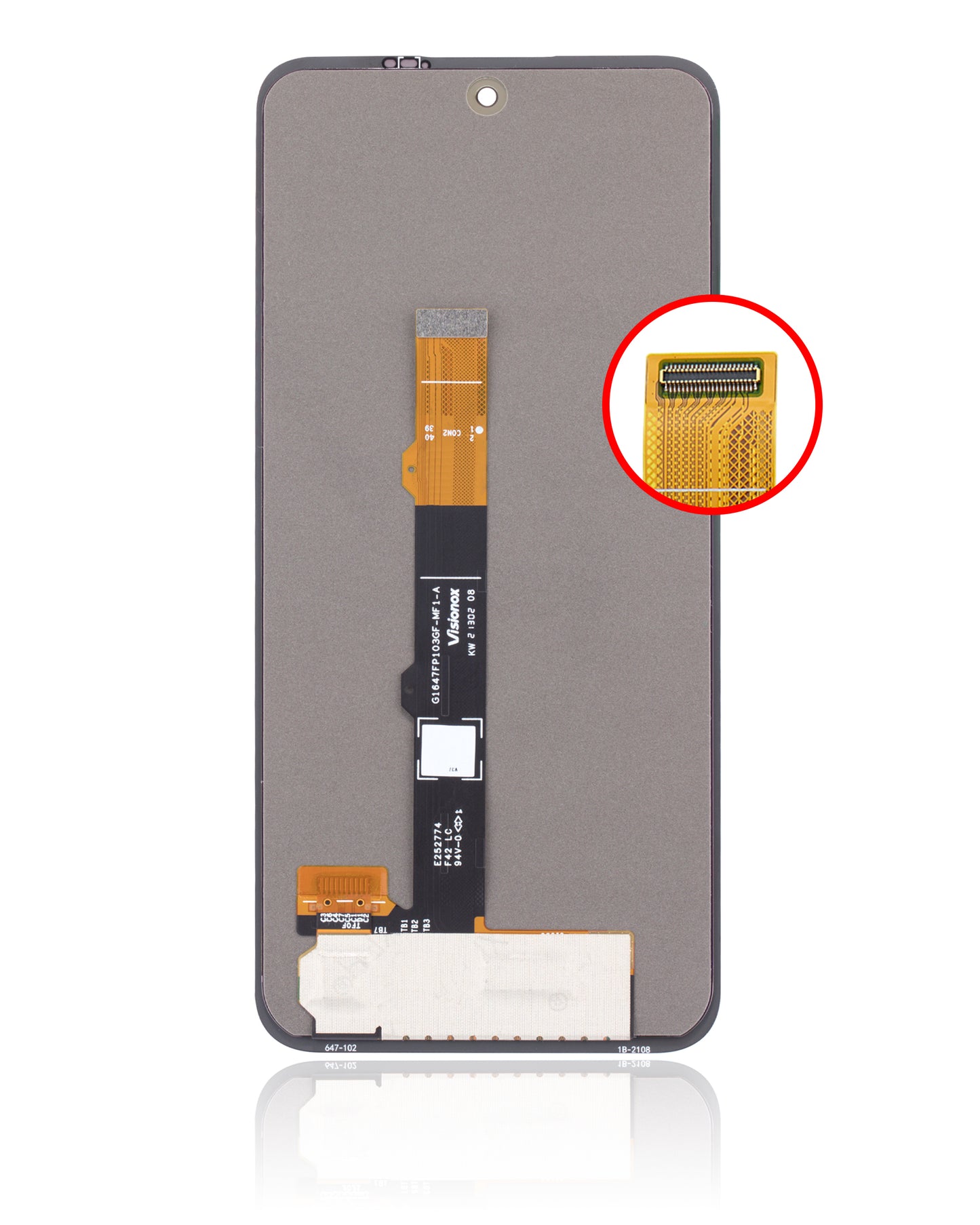 OLED Assembly Without Frame Compatible For Motorola Moto G31 (XT2173 / 2021) / G41 (XT2167 / 2022) / G71 5G (XT2169 replacement part SKU 107085004001 image 8