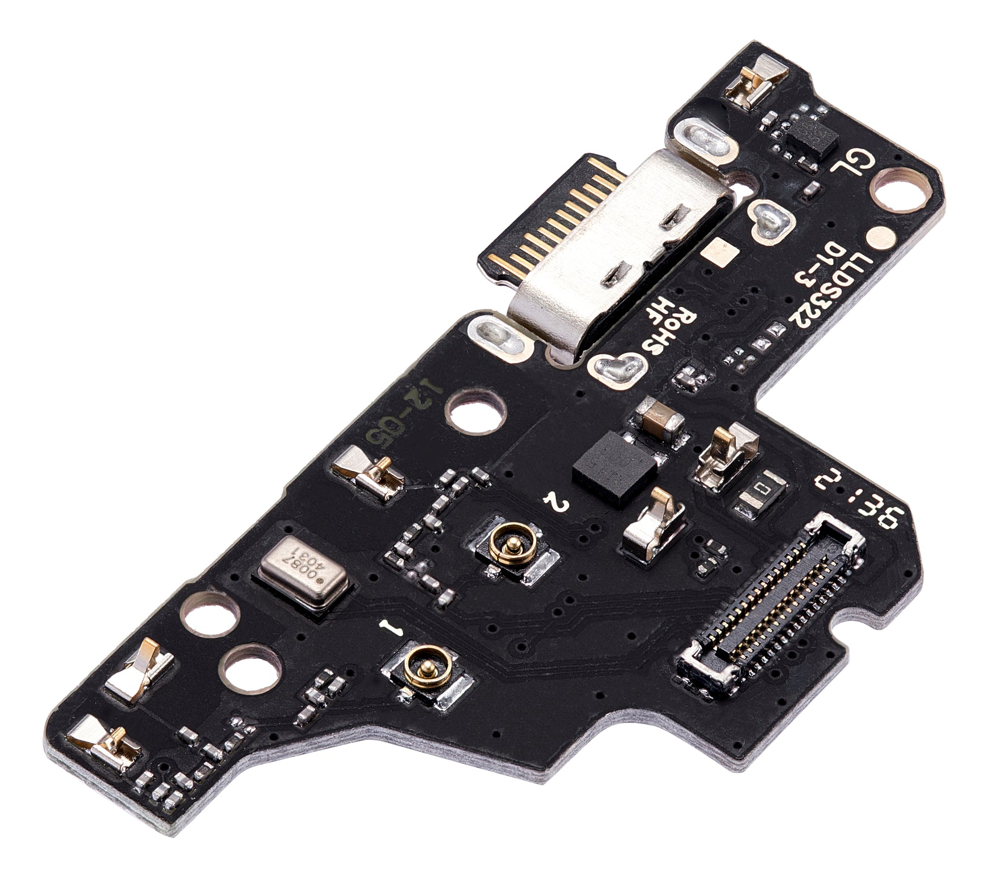 Charging Port Board For Motorola Moto G41 (XT2167 / 2022) (Aftermarket Plus) replacement part SKU 107085004002 image 3