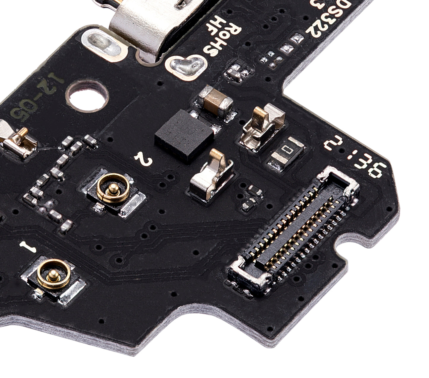 Charging Port Board For Motorola Moto G41 (XT2167 / 2022) (Aftermarket Plus) replacement part SKU 107085004002 image 5