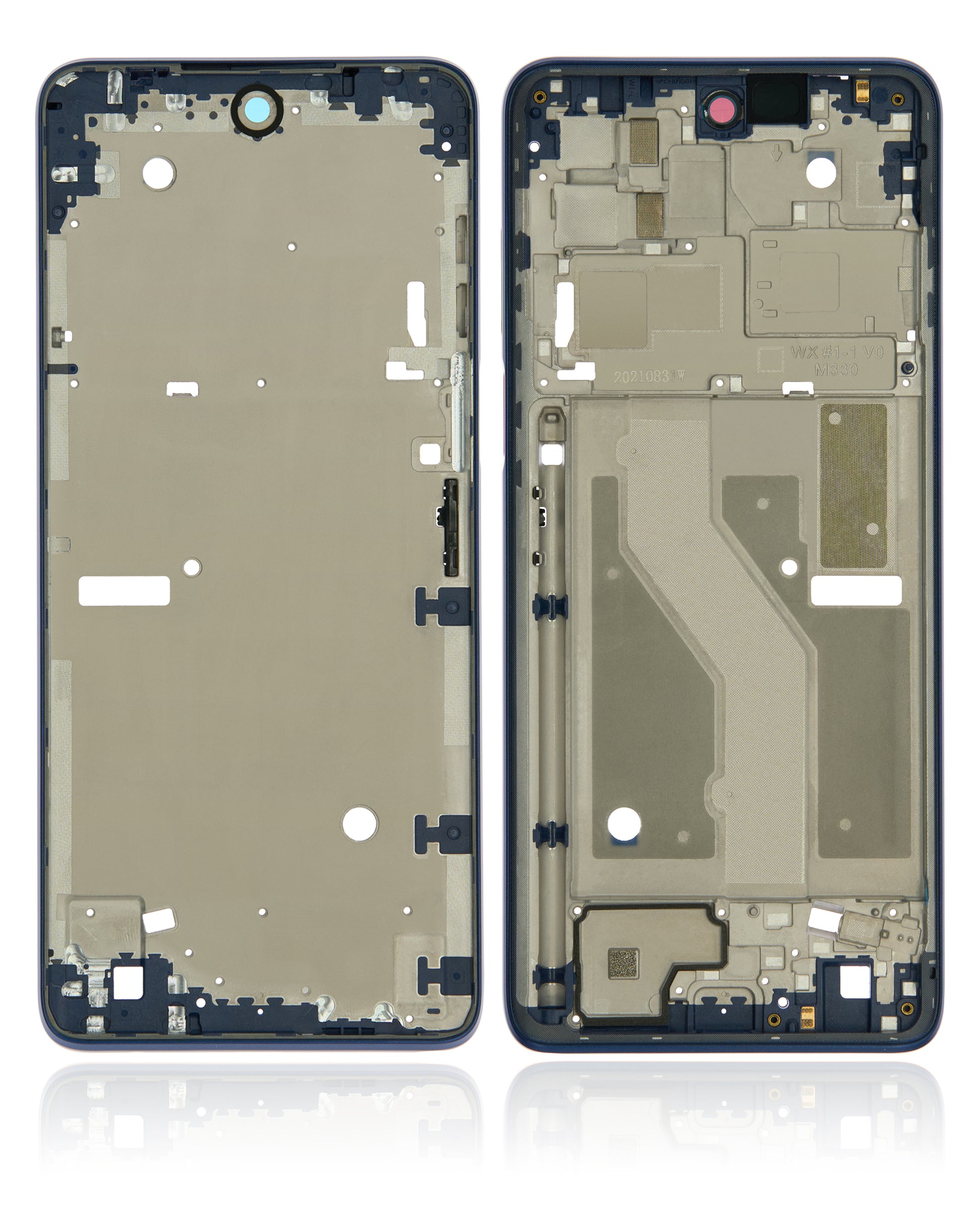 Mid-Frame Housing For Motorola Moto G Stylus 4G (XT2211 / 2022) (Twilight Blue) replacement part SKU 107085004227 image 6