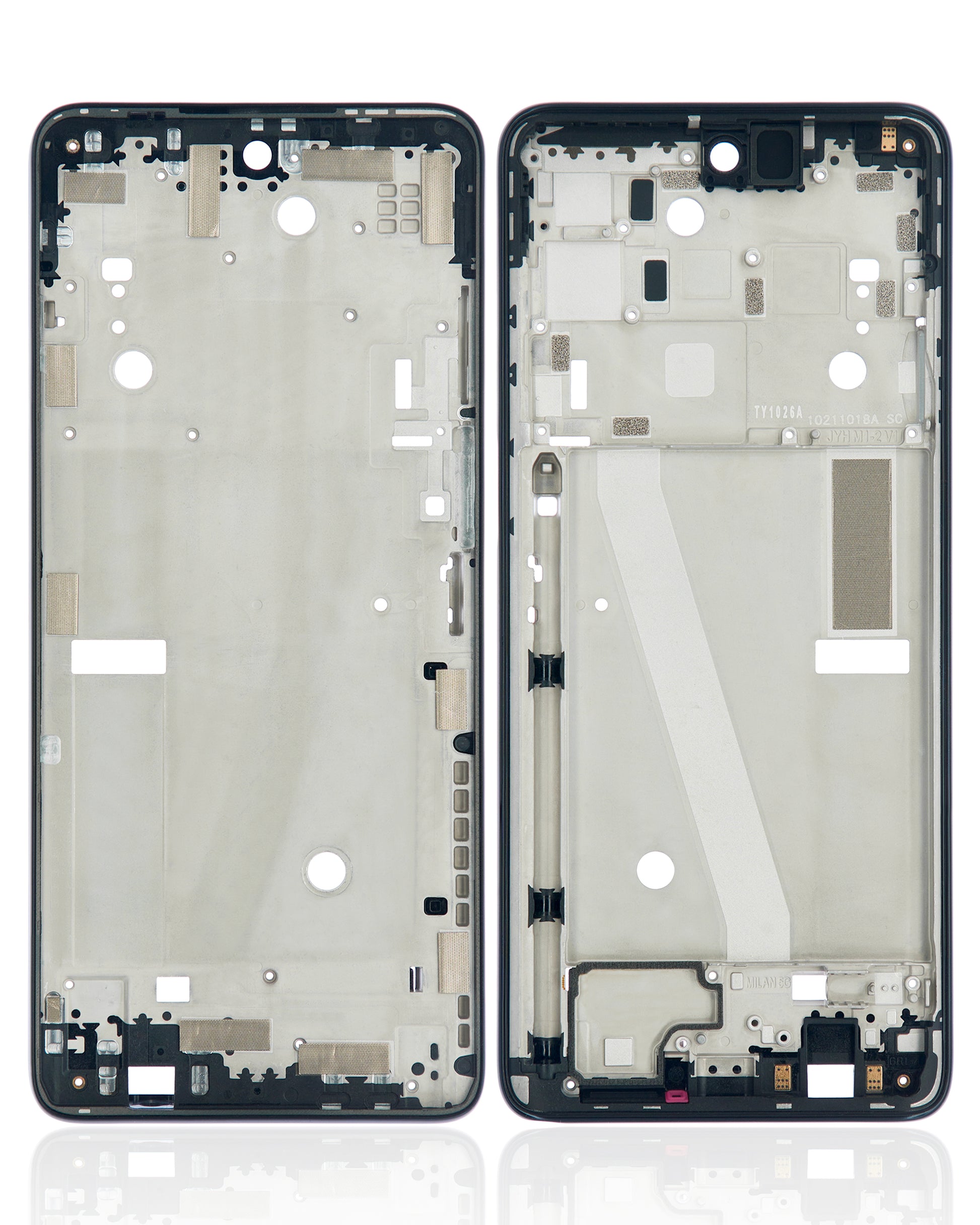 Mid-Frame Housing For Motorola Moto G Stylus 5G (XT2215 / 2022) (Steel Blue) replacement part SKU 107085004244 image 6