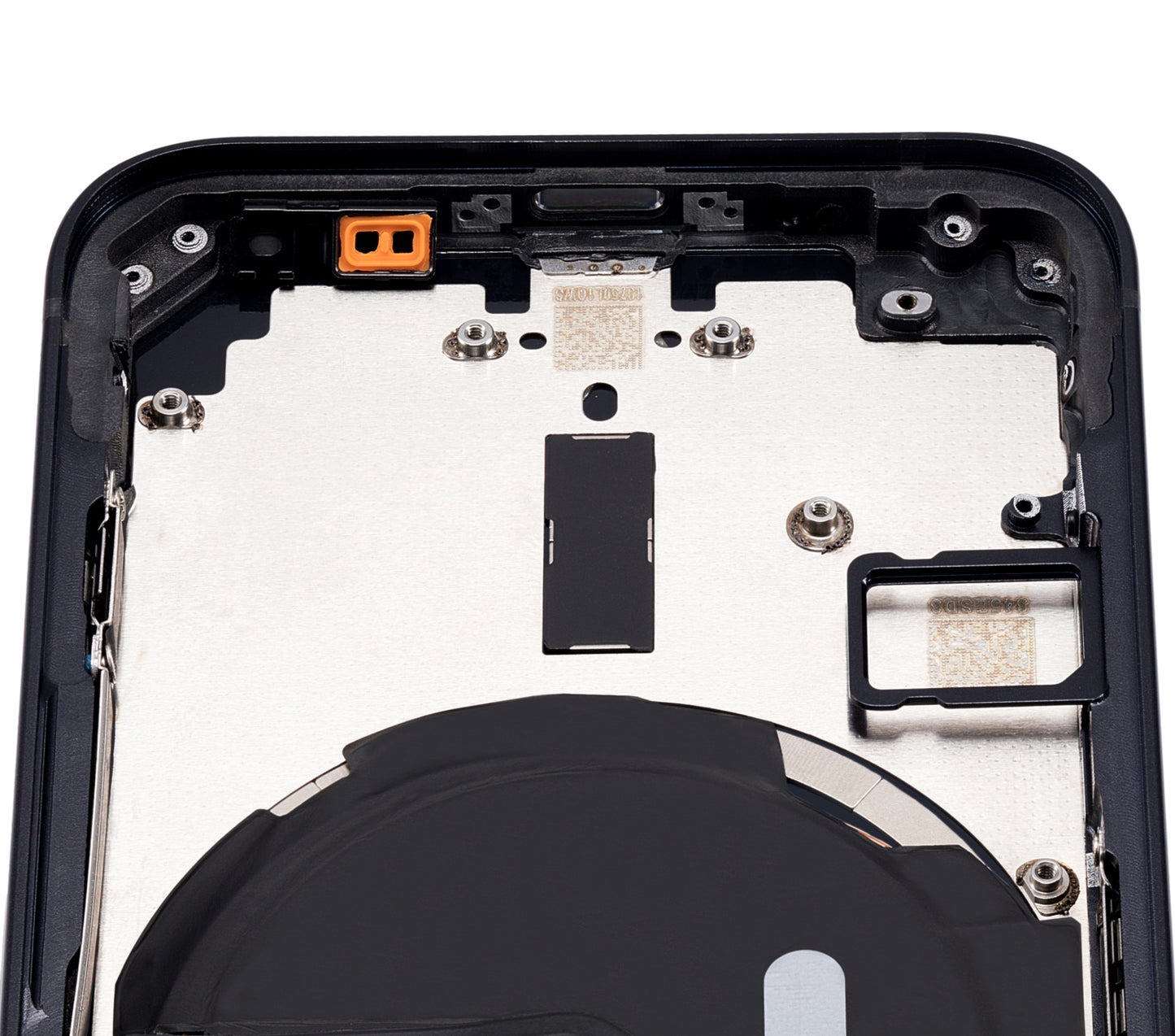 Back Housing W/ Small Parts For iPhone 12 Mini (US Version) (Aftermarket Plus) (Black)