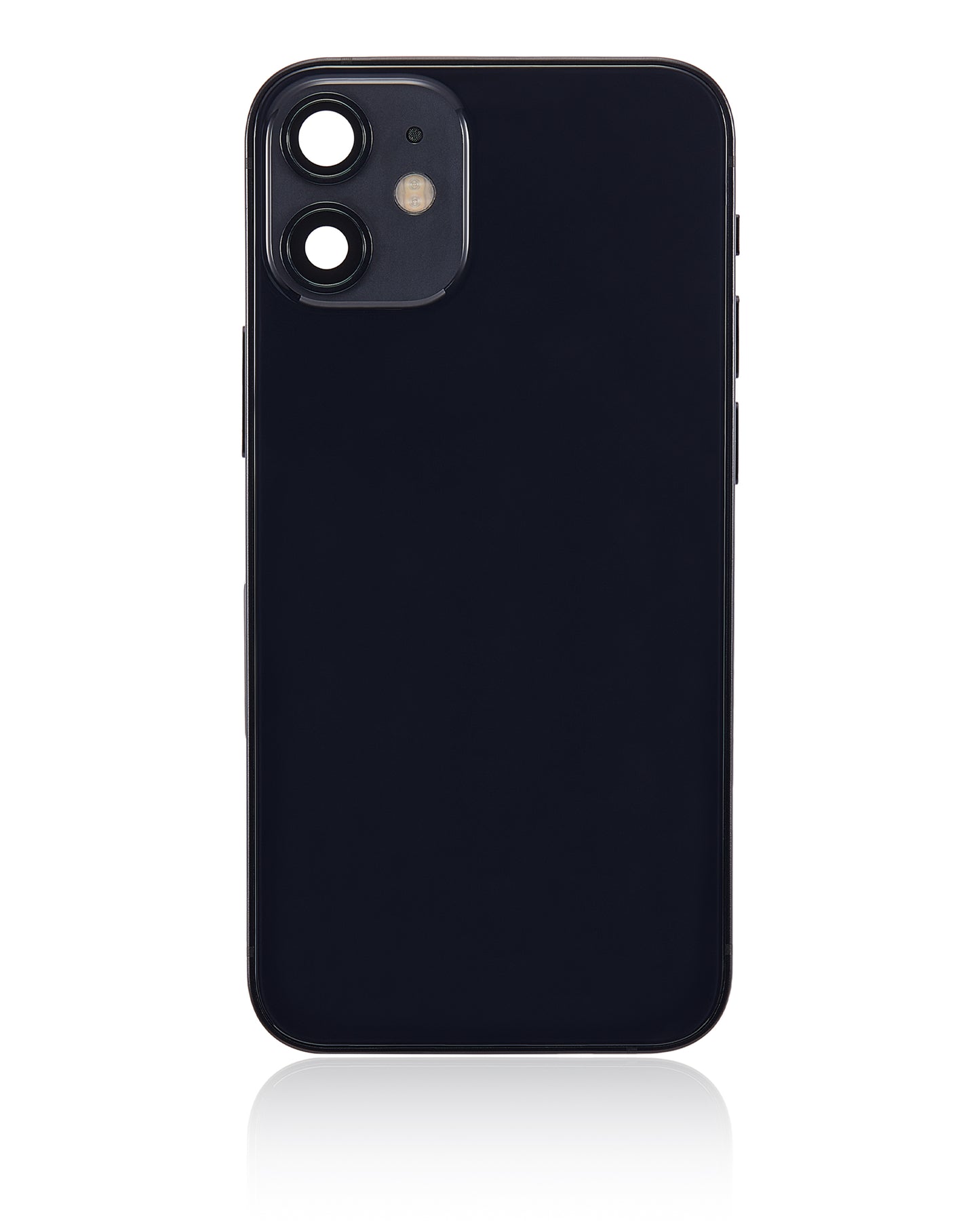Back Housing W/ Small Parts For iPhone 12 Mini (US Version) (Aftermarket Plus) (Black)