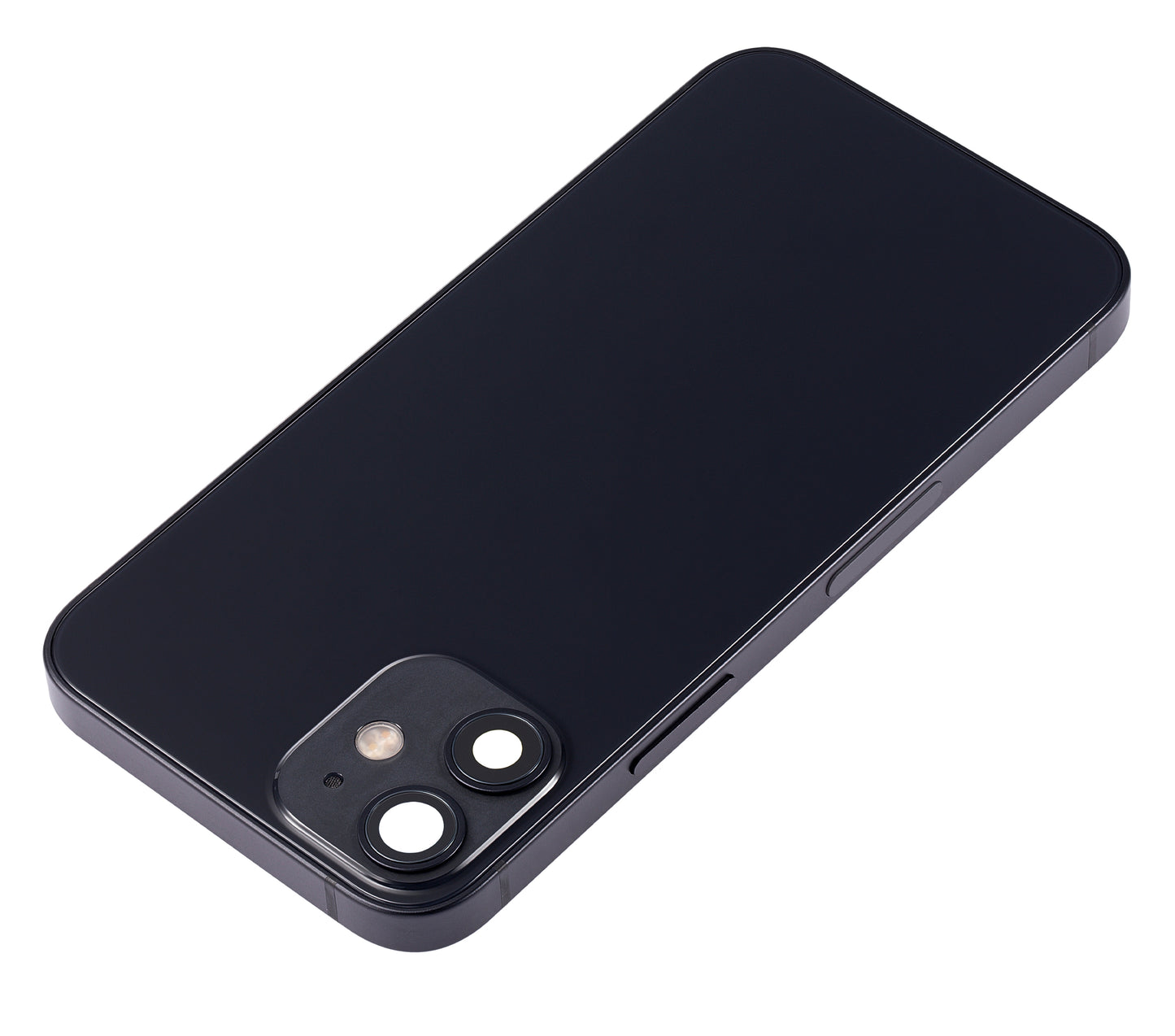 Back Housing W/ Small Parts For iPhone 12 Mini (US Version) (Aftermarket Plus) (Black)
