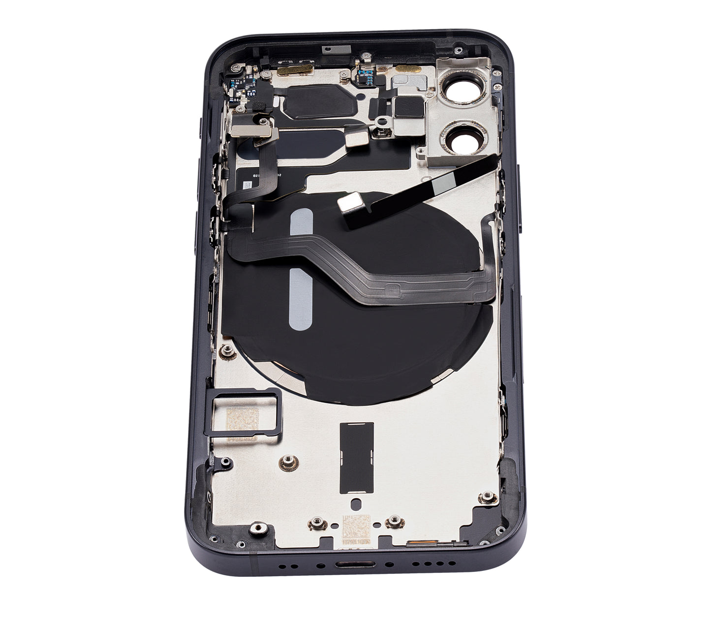 Back Housing W/ Small Parts For iPhone 12 Mini (US Version) (Aftermarket Plus) (Black)