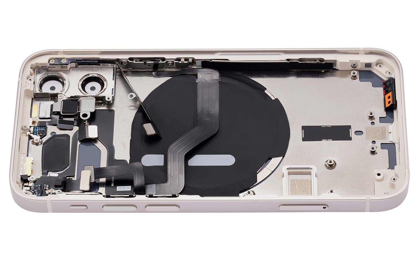 Back Housing W/ Small Parts For iPhone 12 Mini (US Version) (Aftermarket Plus) (White)