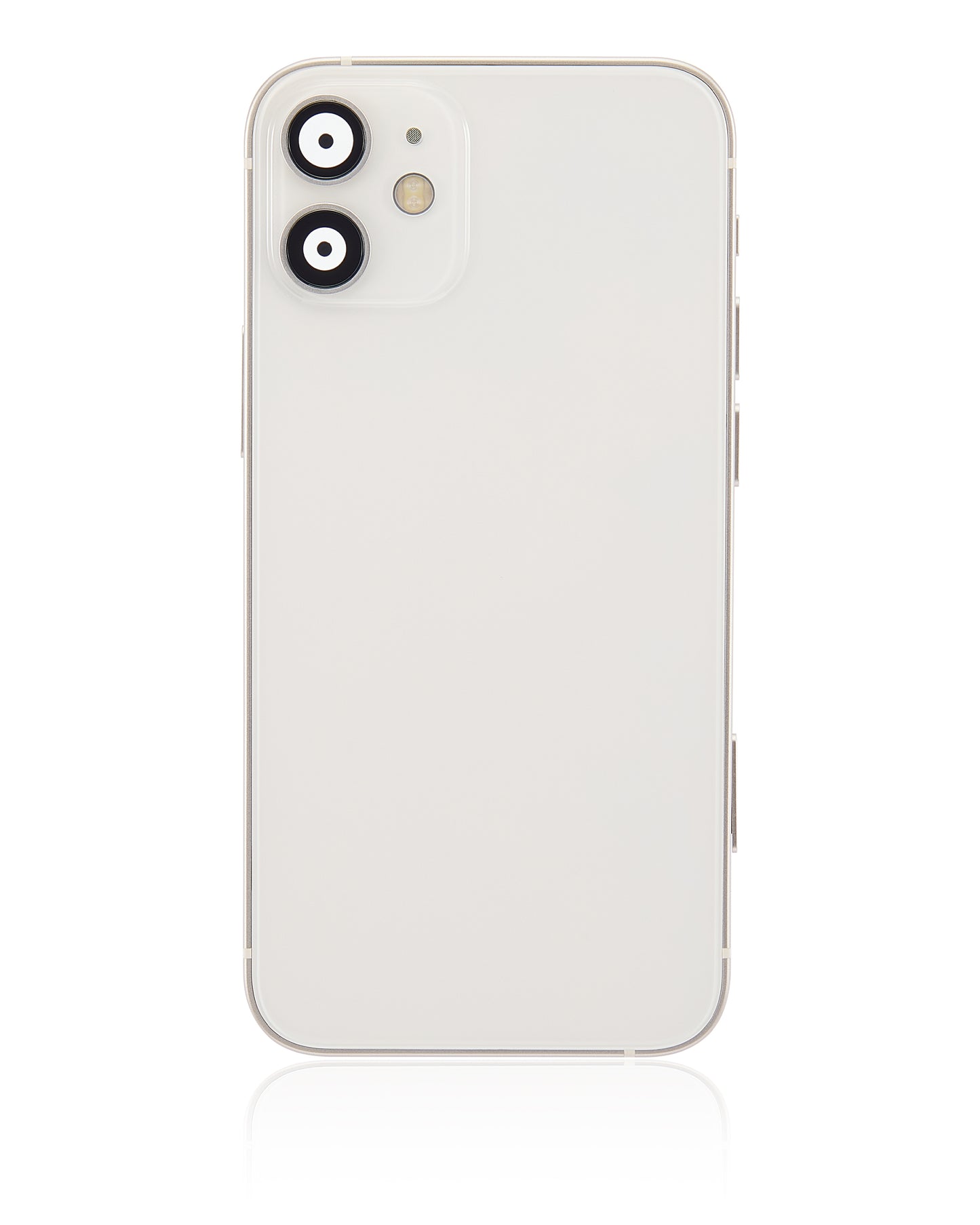 Back Housing W/ Small Parts For iPhone 12 Mini (US Version) (Aftermarket Plus) (White)