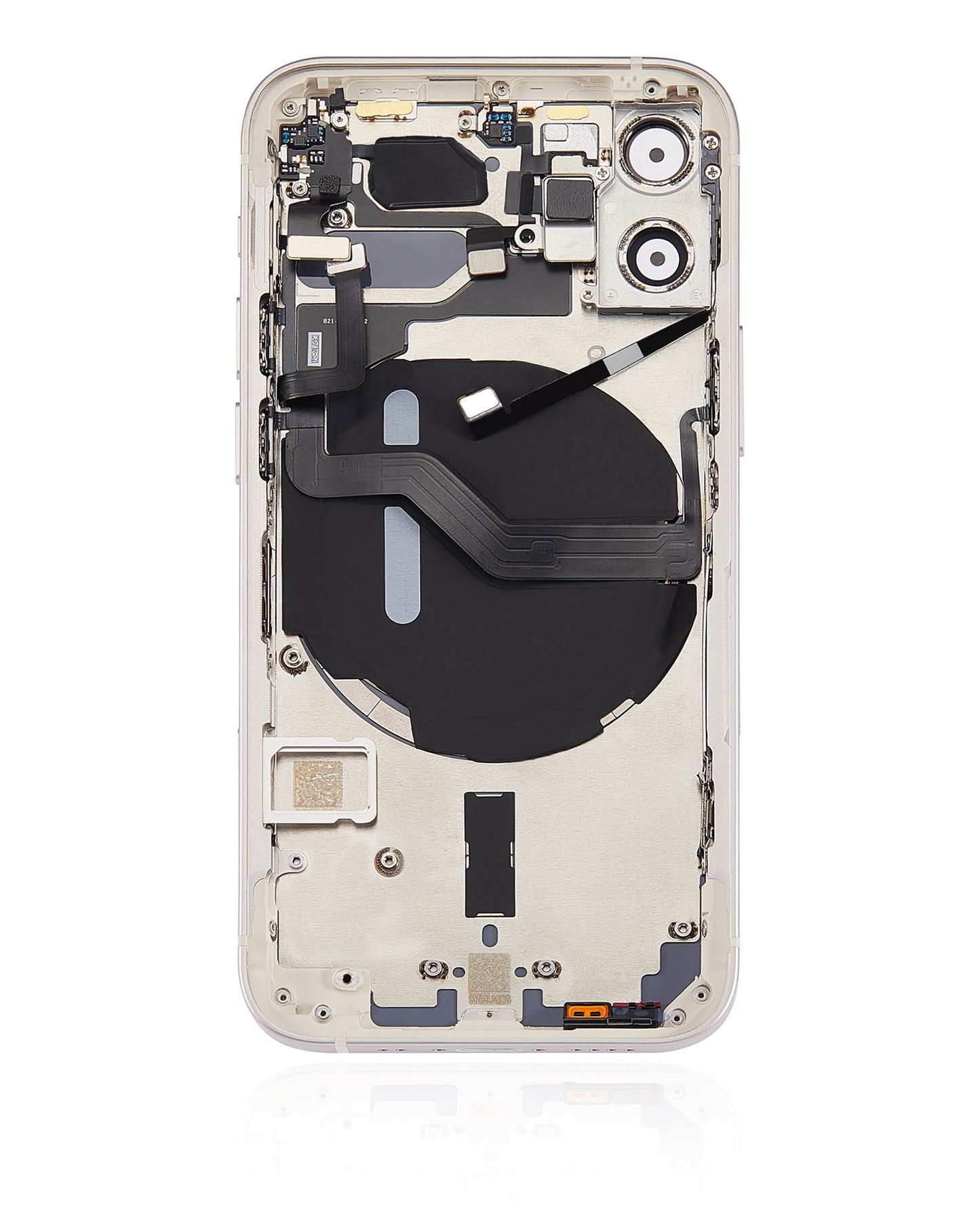 Back Housing W/ Small Parts For iPhone 12 Mini (US Version) (Aftermarket Plus) (White)