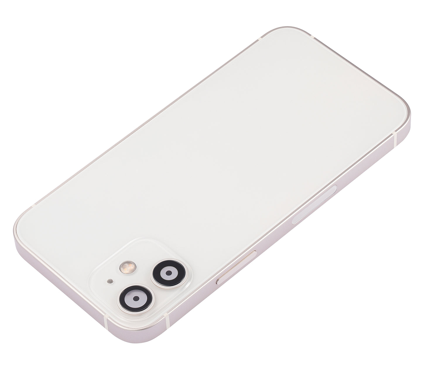 Back Housing W/ Small Parts For iPhone 12 Mini (US Version) (Aftermarket Plus) (White)