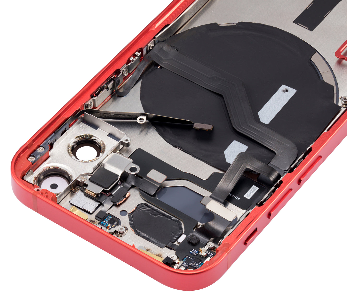 Back Housing W/ Small Parts For iPhone 12 Mini (US Version) (Aftermarket Plus) (Red)