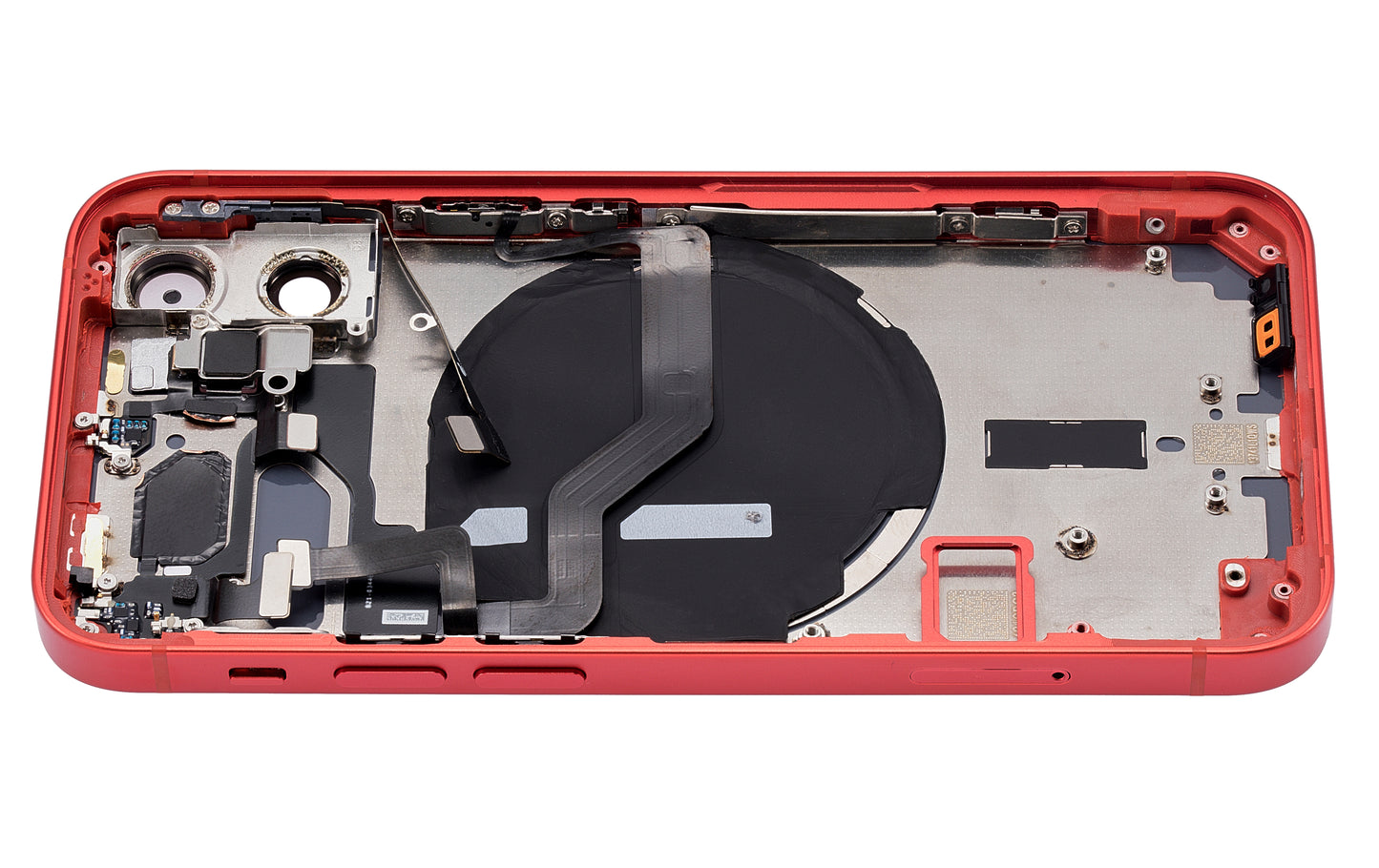 Back Housing W/ Small Parts For iPhone 12 Mini (US Version) (Aftermarket Plus) (Red)