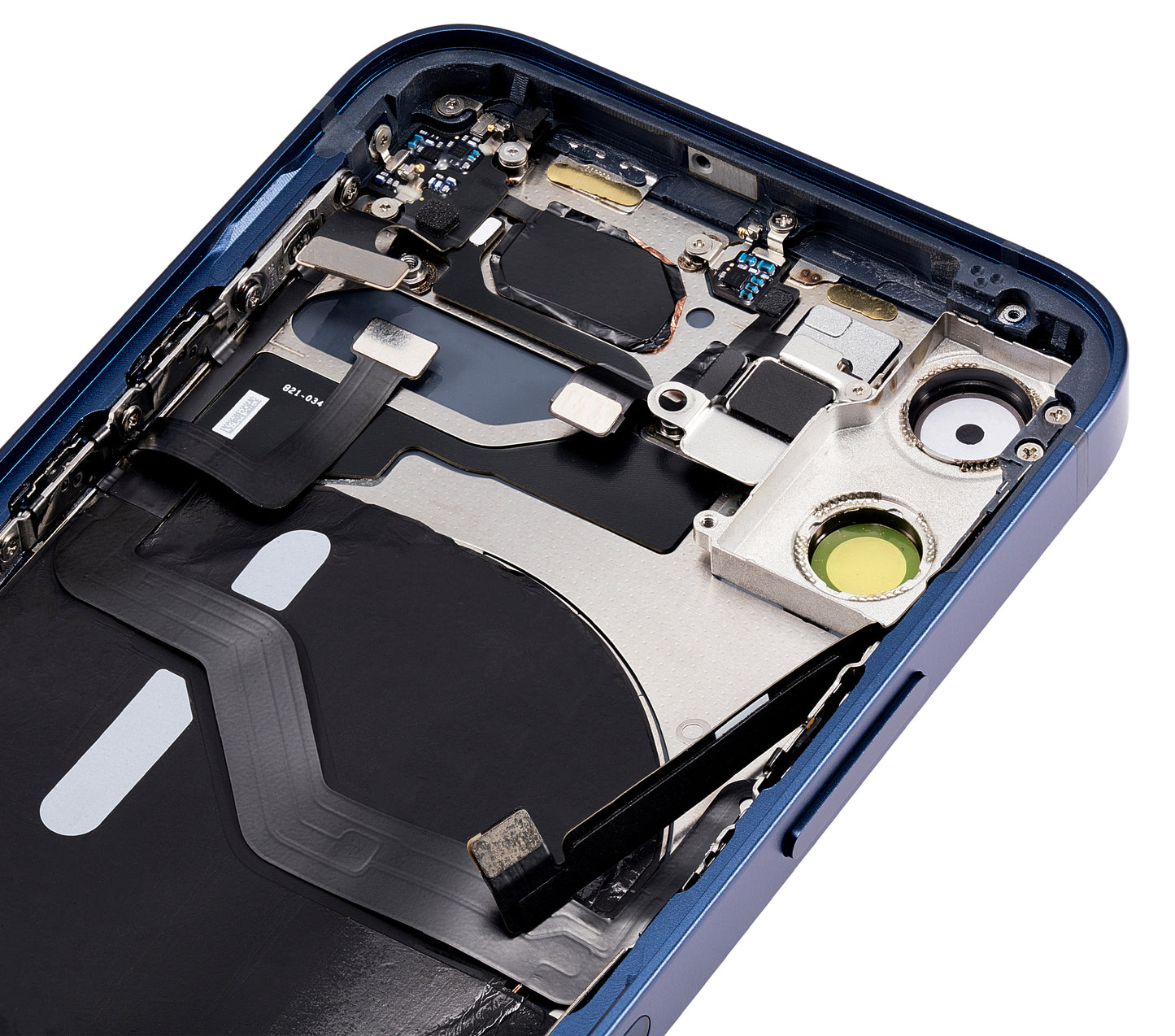 Back Housing W/ Small Parts For iPhone 12 Mini (US Version) (Aftermarket Plus) (Blue)