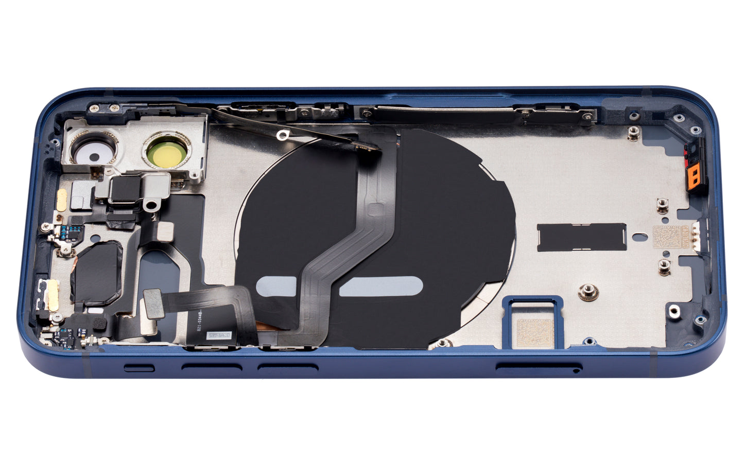 Back Housing W/ Small Parts For iPhone 12 Mini (US Version) (Aftermarket Plus) (Blue)