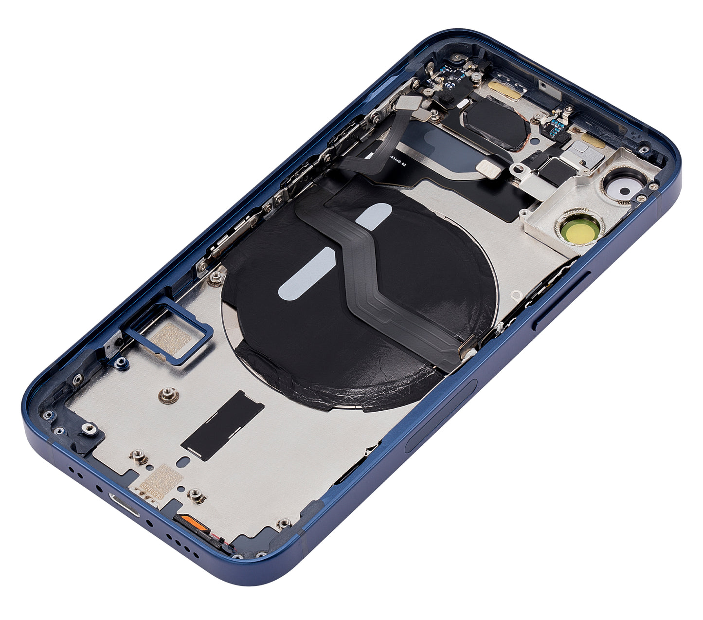 Back Housing W/ Small Parts For iPhone 12 Mini (US Version) (Aftermarket Plus) (Blue)