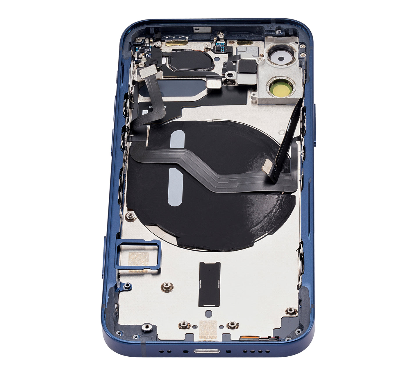 Back Housing W/ Small Parts For iPhone 12 Mini (US Version) (Aftermarket Plus) (Blue)