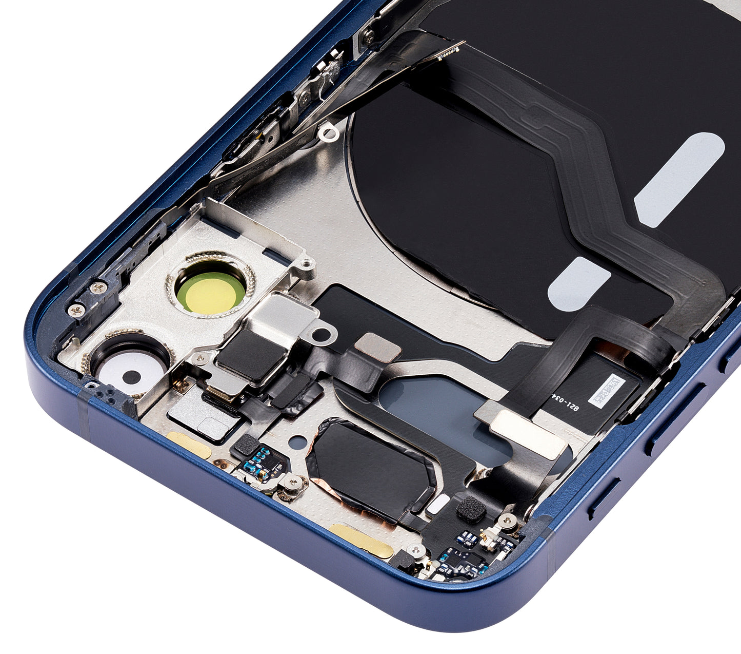 Back Housing W/ Small Parts For iPhone 12 Mini (US Version) (Aftermarket Plus) (Blue)