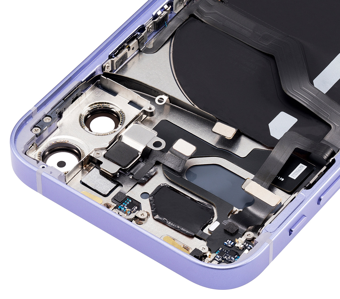Back Housing W/ Small Parts For iPhone 12 Mini (US Version) (Aftermarket Plus) (Purple)