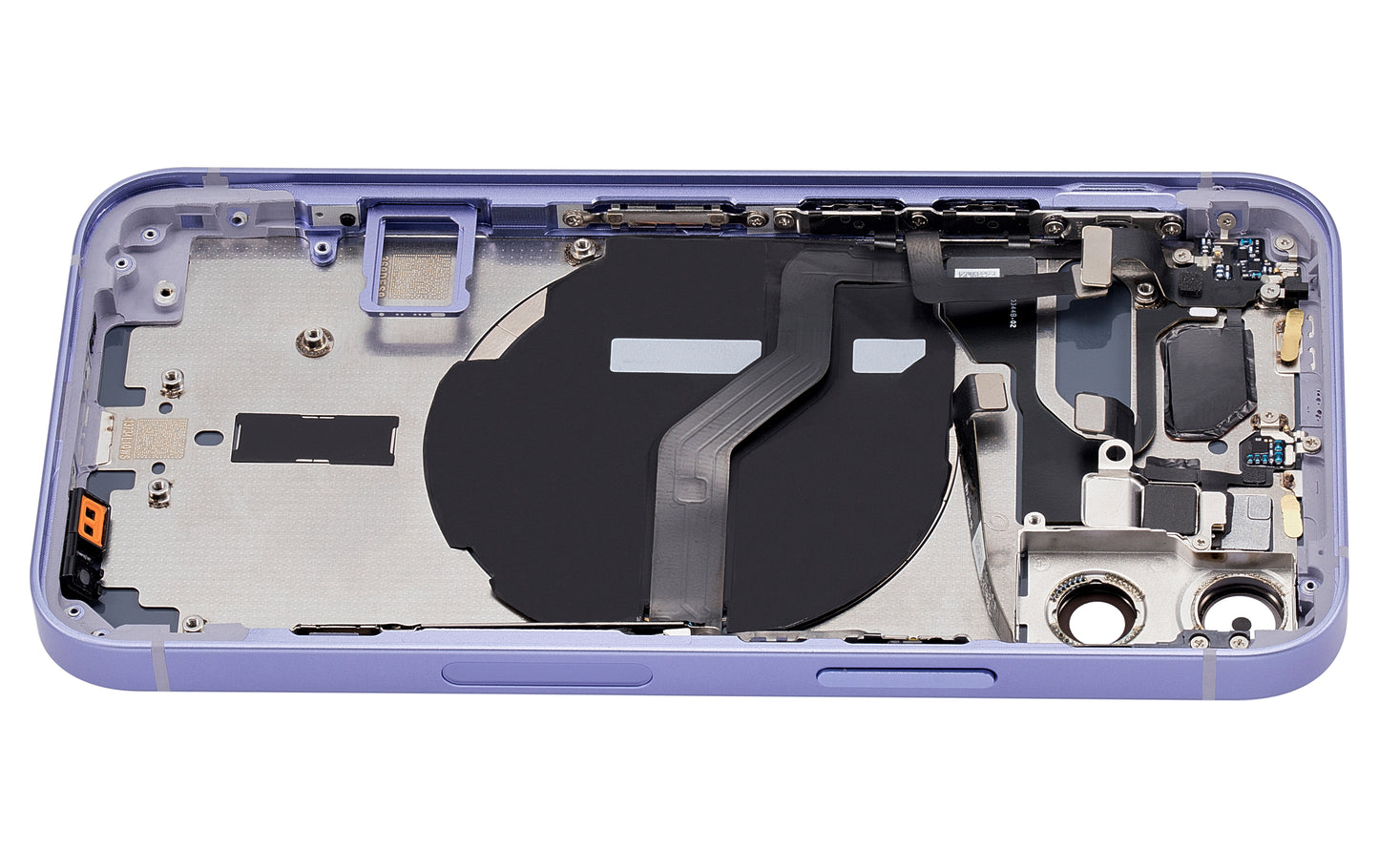 Back Housing W/ Small Parts For iPhone 12 Mini (US Version) (Aftermarket Plus) (Purple)