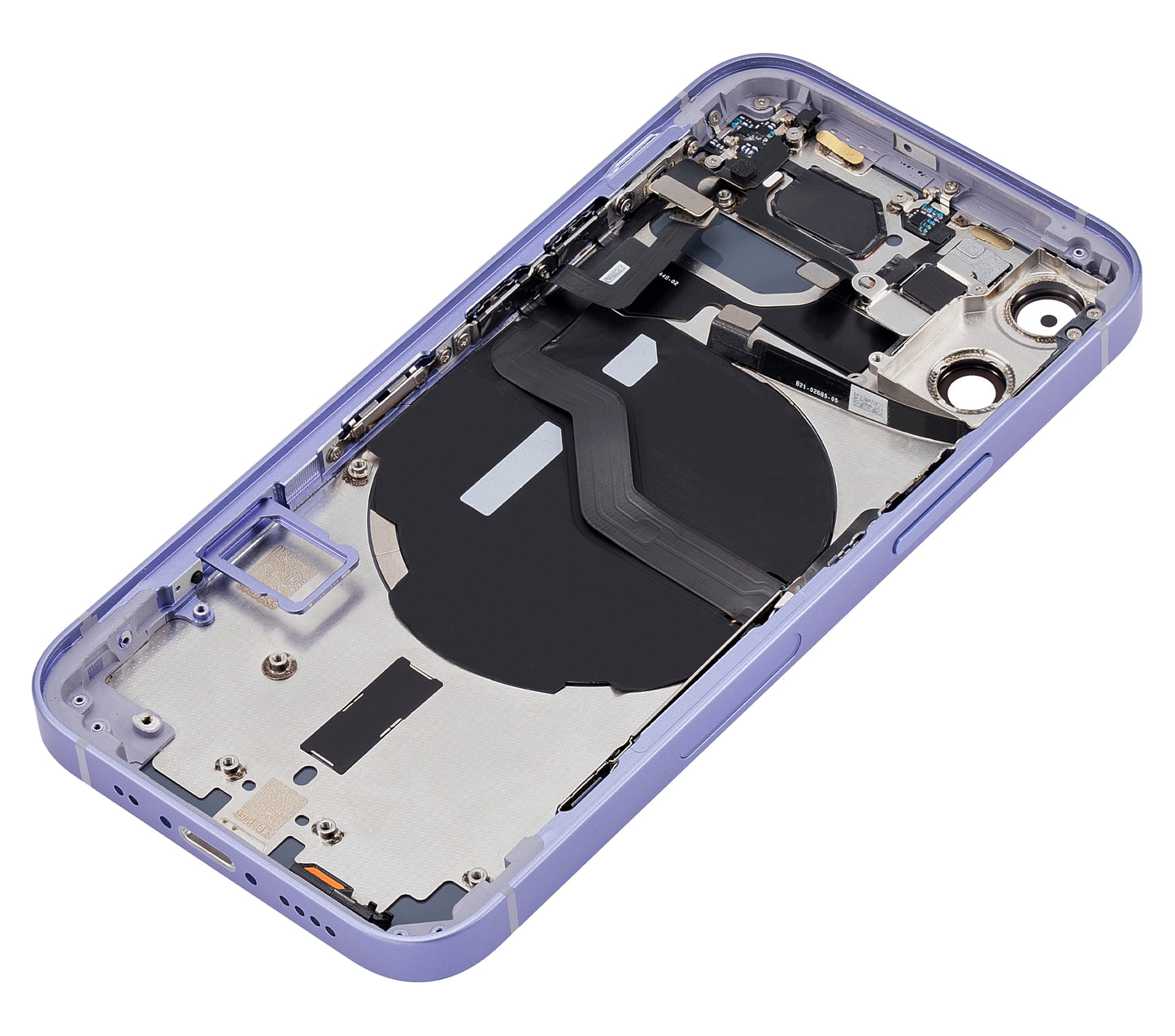 Back Housing W/ Small Parts For iPhone 12 Mini (US Version) (Aftermarket Plus) (Purple)