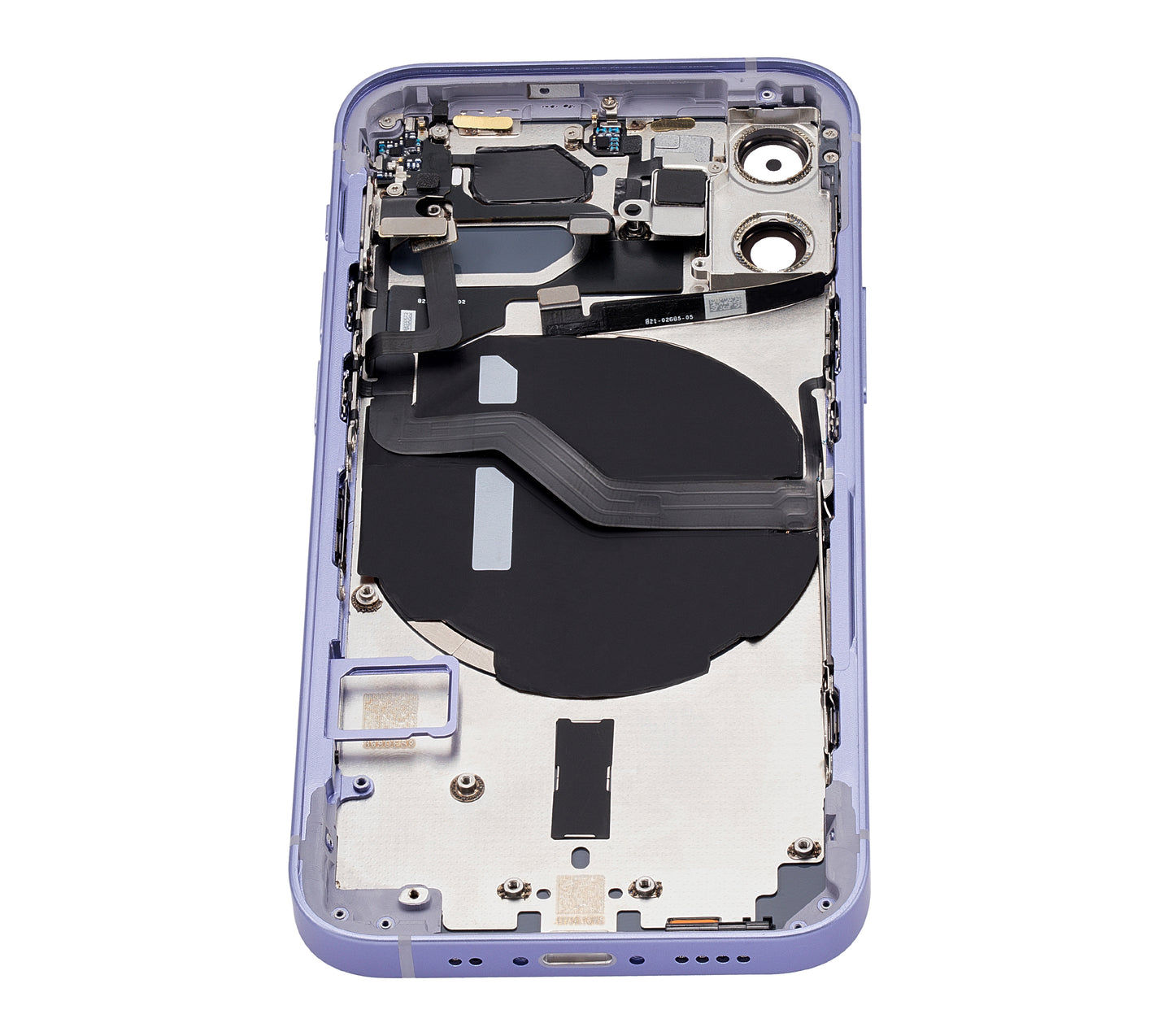 Back Housing W/ Small Parts For iPhone 12 Mini (US Version) (Aftermarket Plus) (Purple)