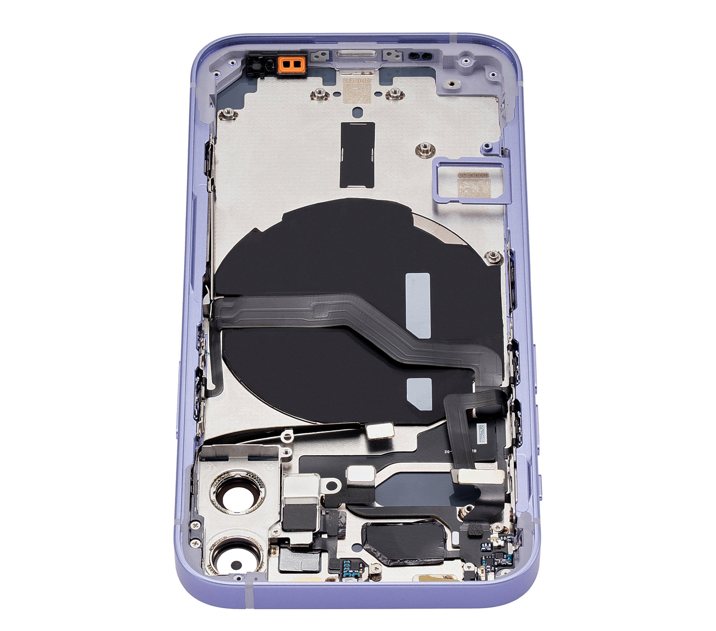Back Housing W/ Small Parts For iPhone 12 Mini (US Version) (Aftermarket Plus) (Purple)