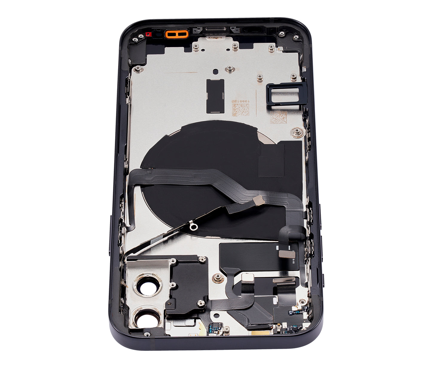 Back Housing W/ Small Parts For iPhone 12 (US Version) (Aftermarket Plus) (Black)