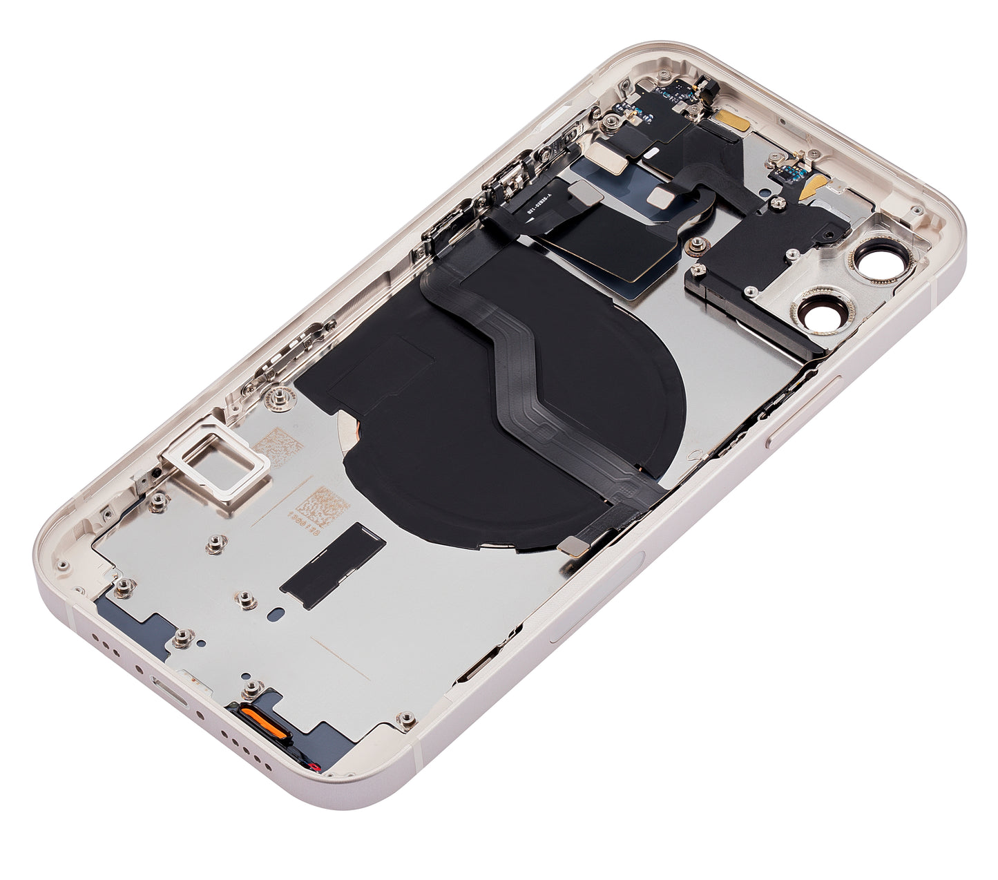 Back Housing W/ Small Parts For iPhone 12 (US Version) (Aftermarket Plus) (White)