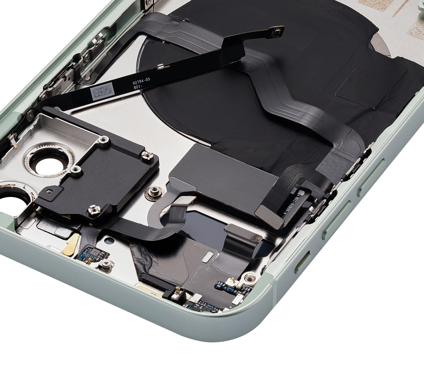Back Housing W/ Small Parts For iPhone 12 (US Version) (Aftermarket Plus) (Green)