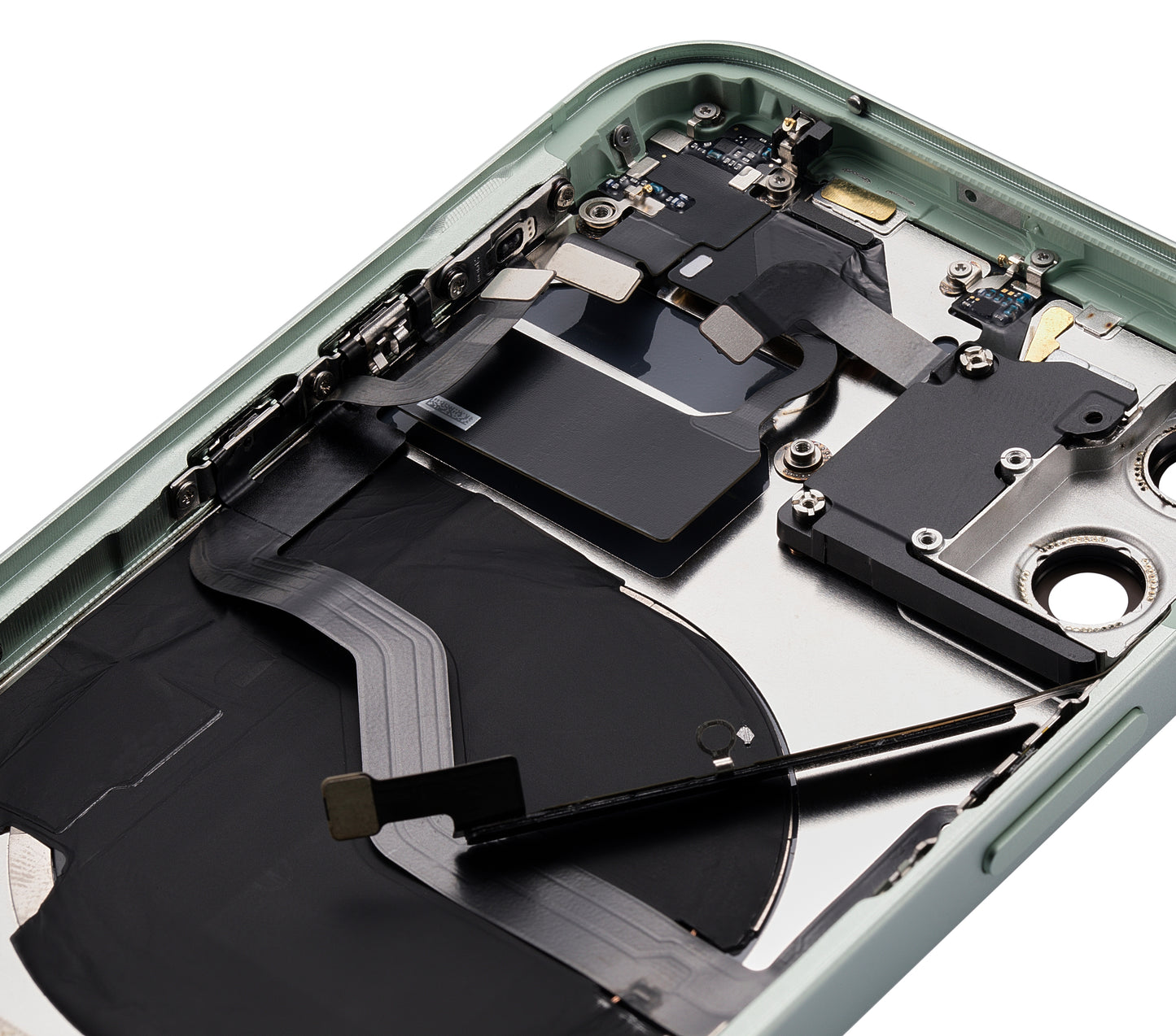Back Housing W/ Small Parts For iPhone 12 (US Version) (Aftermarket Plus) (Green)