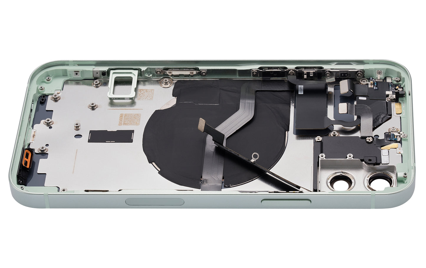 Back Housing W/ Small Parts For iPhone 12 (US Version) (Aftermarket Plus) (Green)