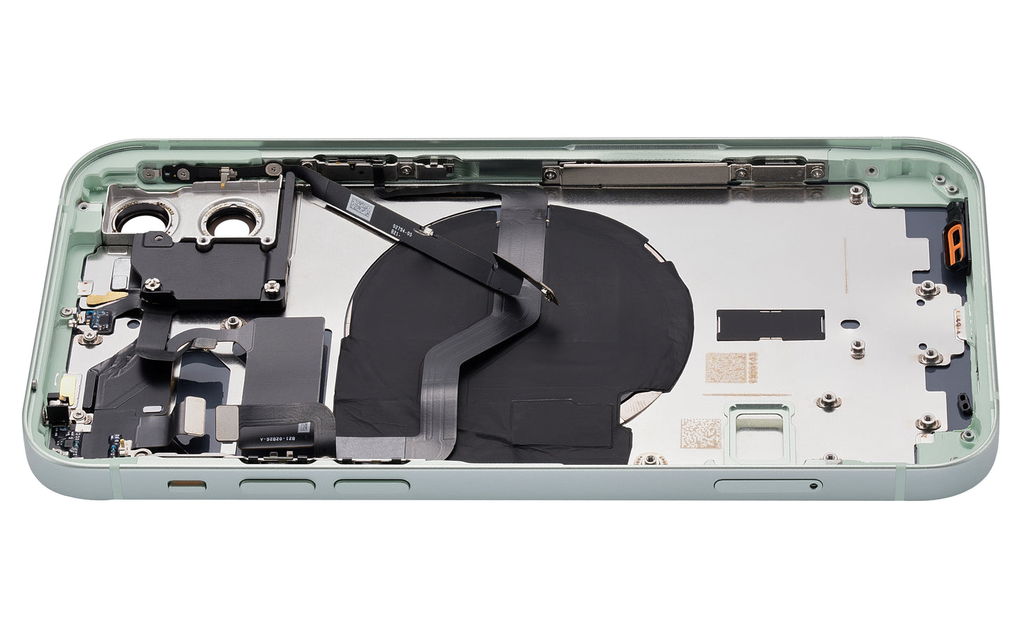 Back Housing W/ Small Parts For iPhone 12 (US Version) (Aftermarket Plus) (Green)