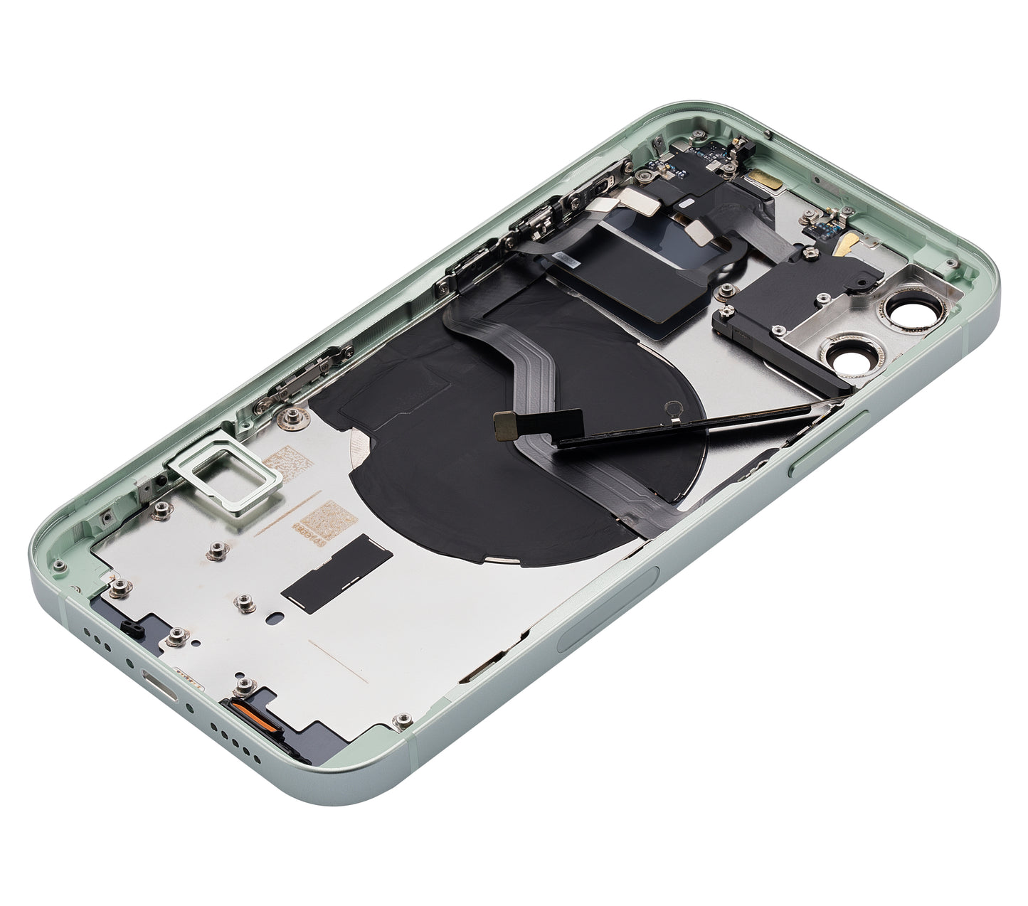Back Housing W/ Small Parts For iPhone 12 (US Version) (Aftermarket Plus) (Green)