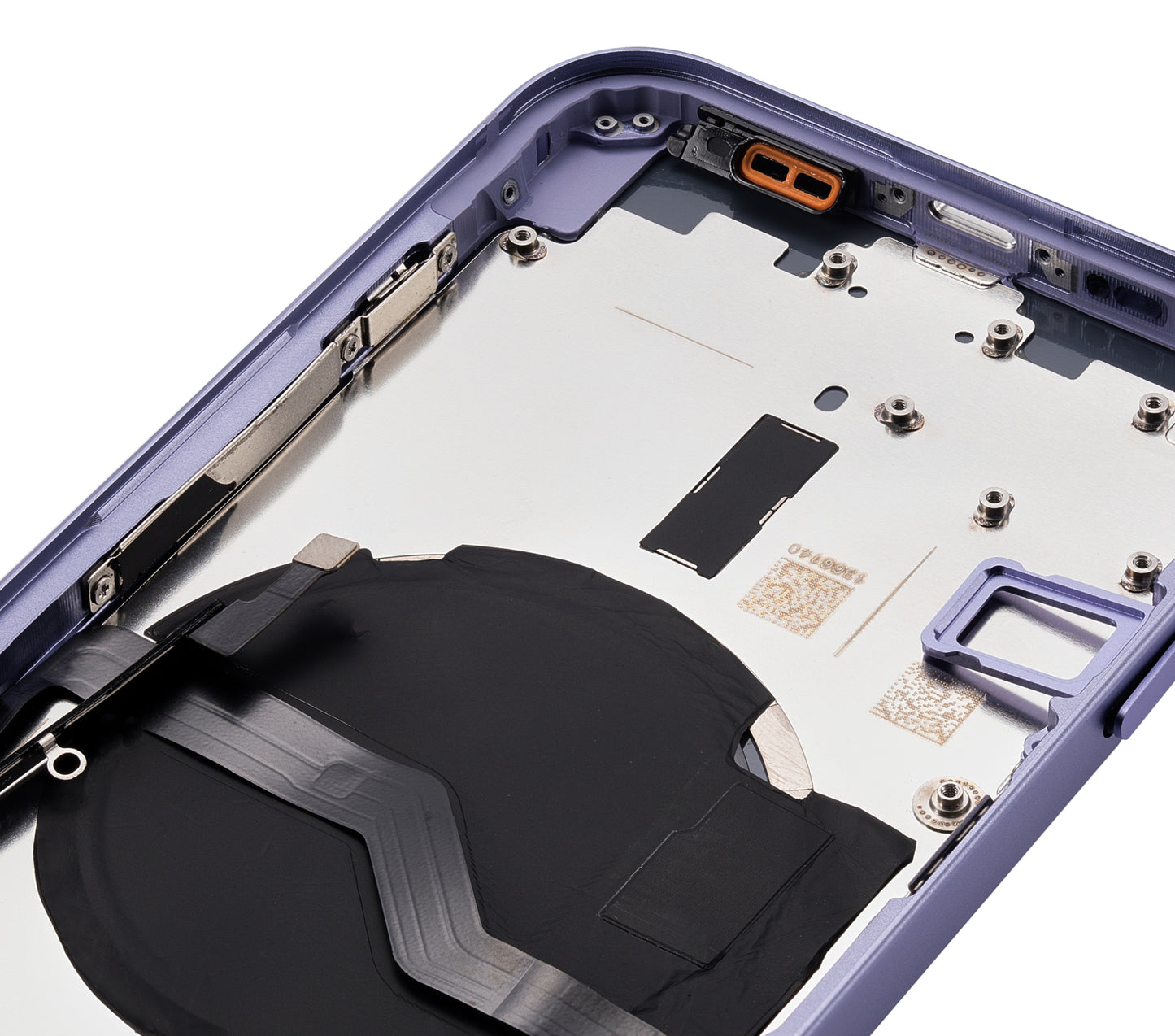 Back Housing W/ Small Parts For iPhone 12 (US Version) (Aftermarket Plus) (Purple)