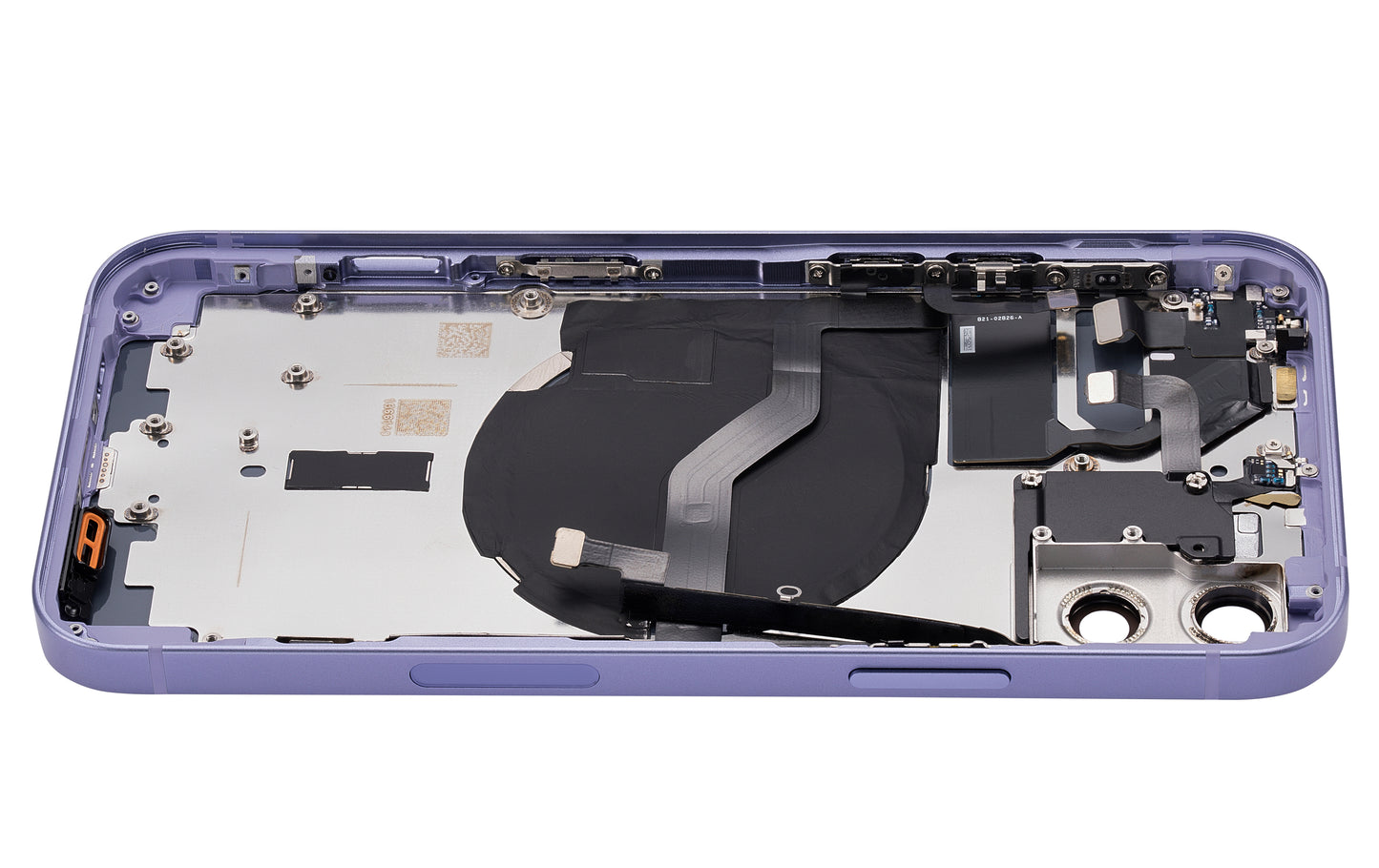 Back Housing W/ Small Parts For iPhone 12 (US Version) (Aftermarket Plus) (Purple)