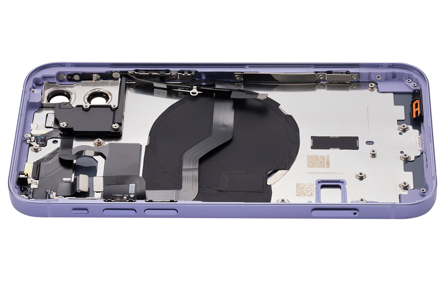 Back Housing W/ Small Parts For iPhone 12 (US Version) (Aftermarket Plus) (Purple)